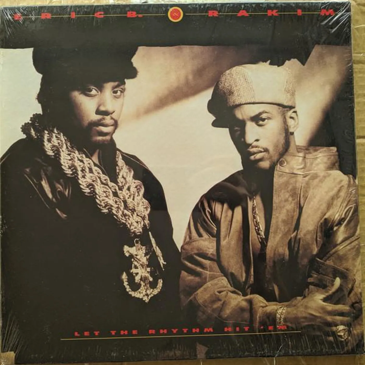 Eric B. & Rakim Let The Rhythm Hit 'Em Vinyl Record