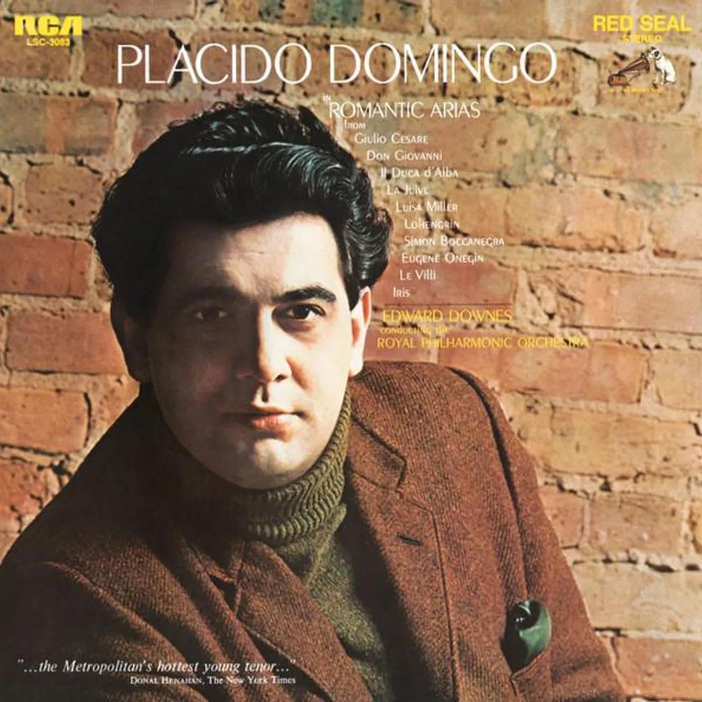 Plácido Domingo IN ROMANTIC ARIAS CD