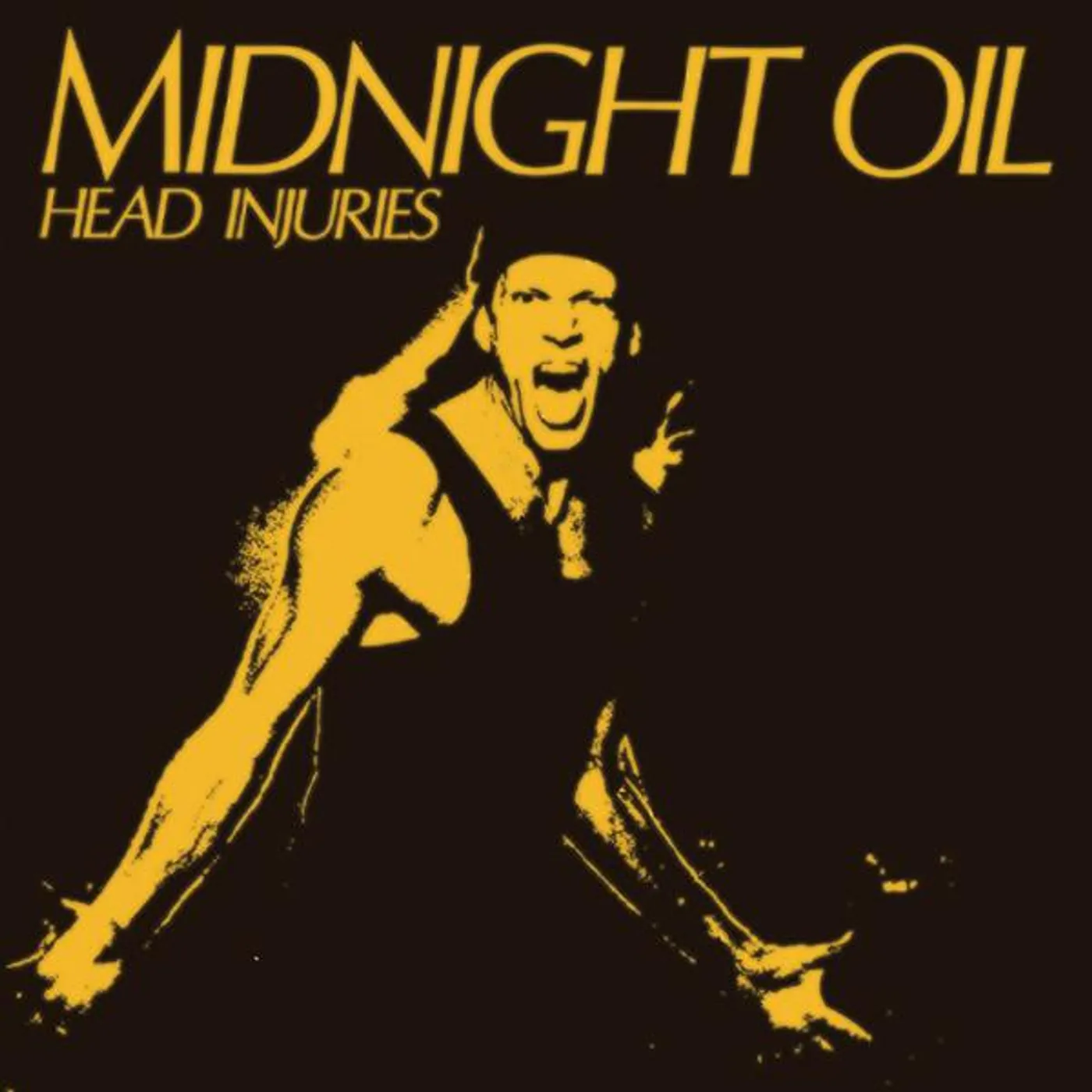 Midnight Oil HEAD INJURIES Vinyl Record