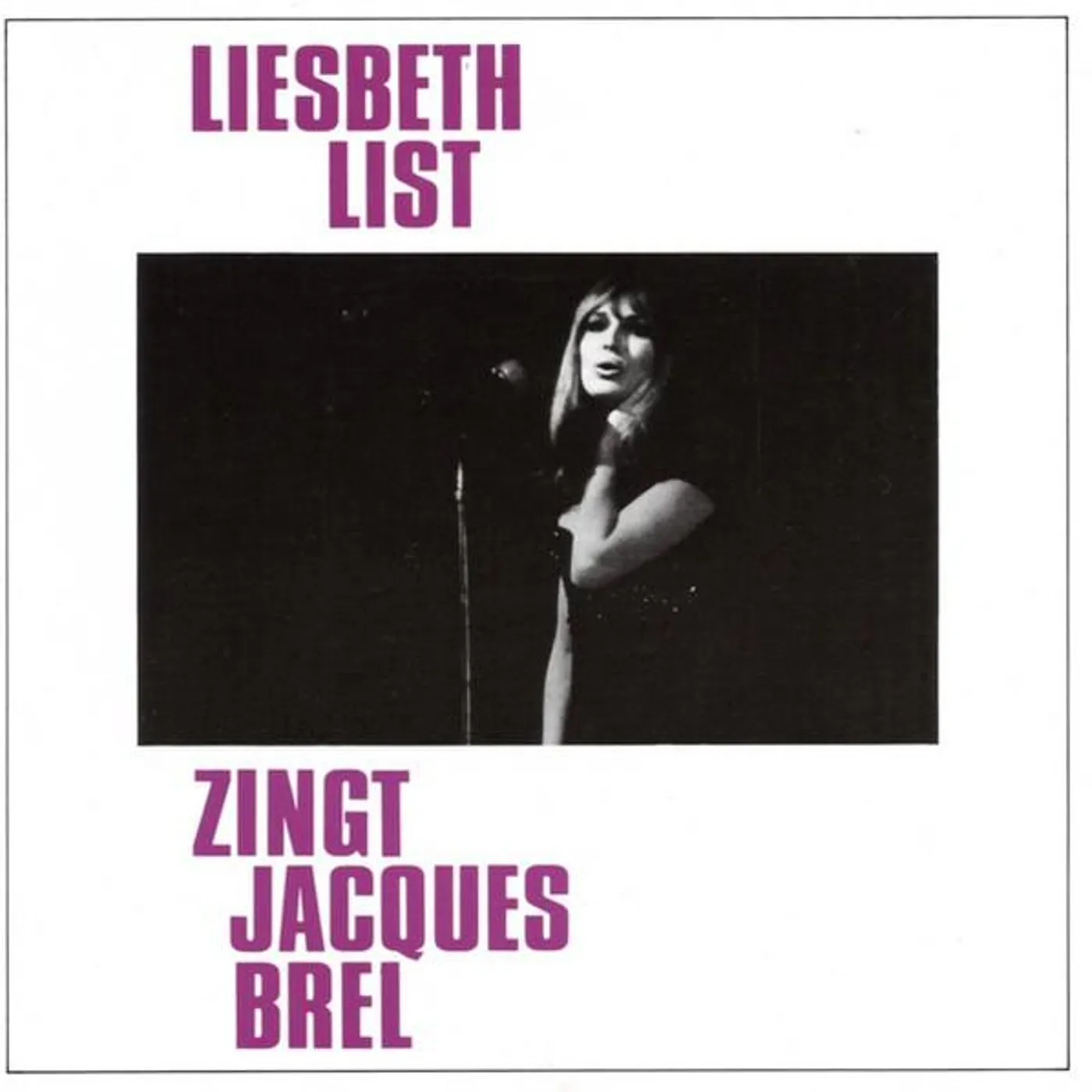 Liesbeth List ZINGT JACQUES BREL CD