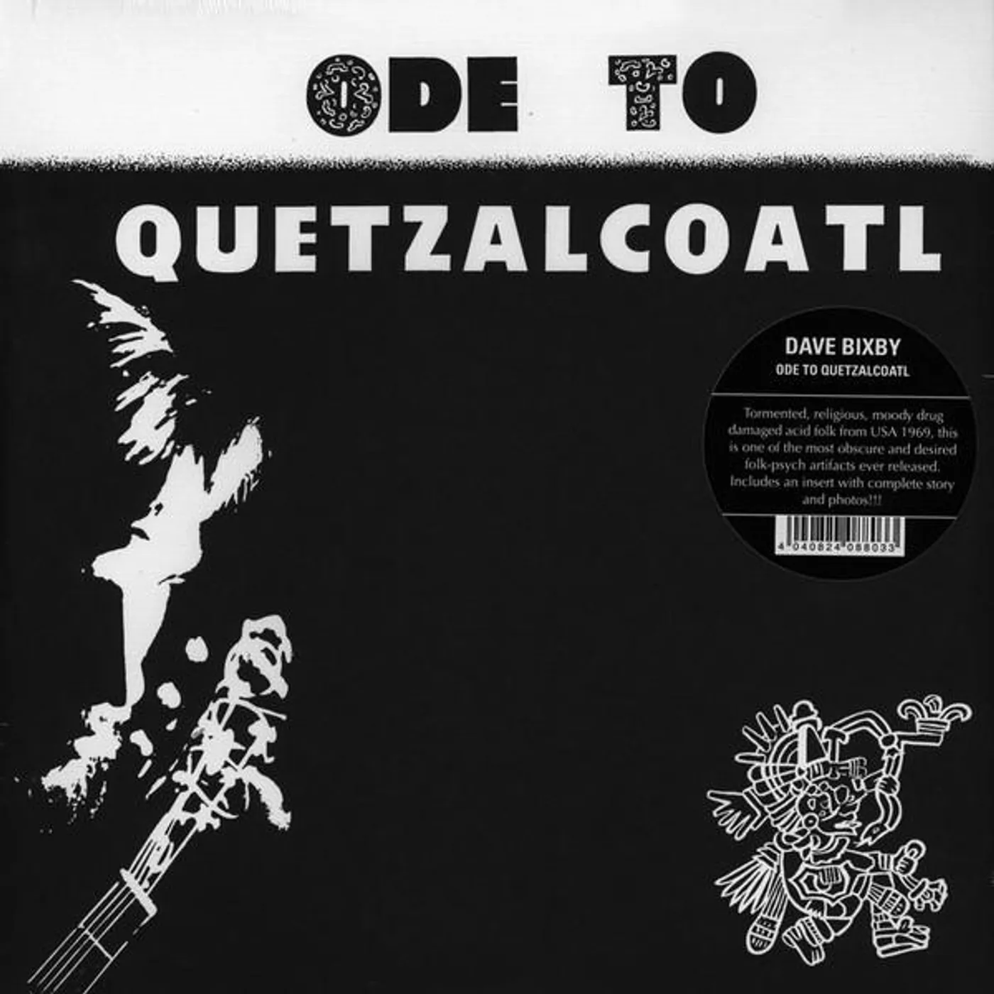 Dave Bixby Ode To Quetzalcoatl Vinyl Record