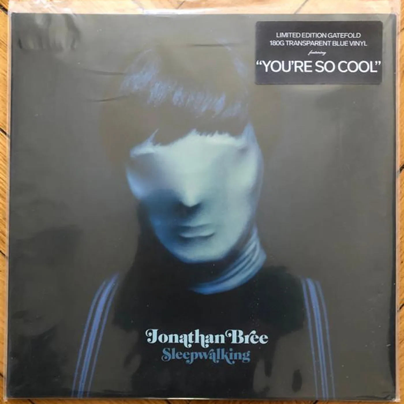 Jonathan Bree SLEEPWALKING LIMITED EDITION - BLUE Vinyl Record