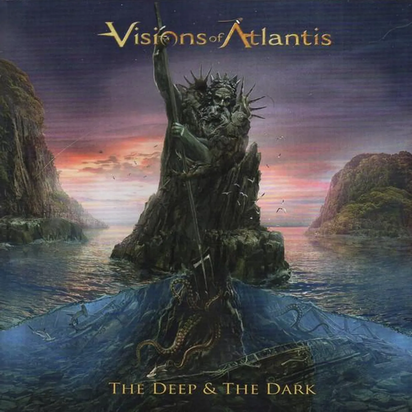 Visions of Atlantis DEEP & THE DARK (JEWEL CASE) CD