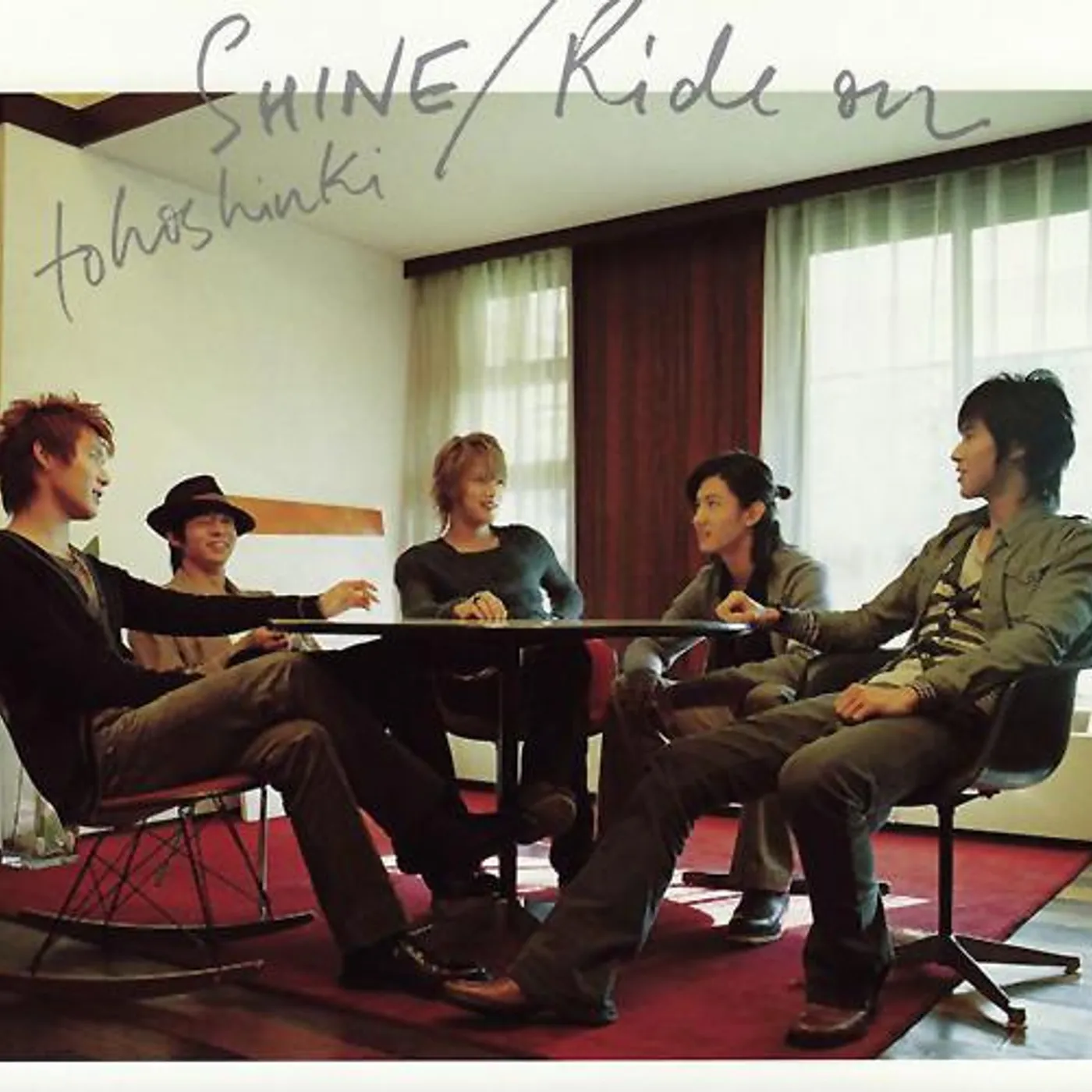 Tohoshinki SHINE / RIDE ON CD