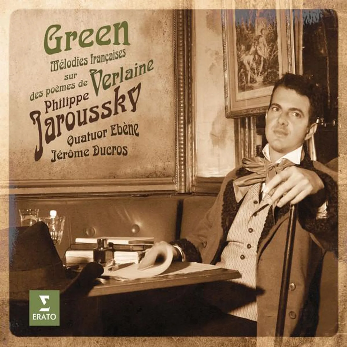 Philippe Jaroussky GREEN - MÉLODIES FRANÇAISES CD