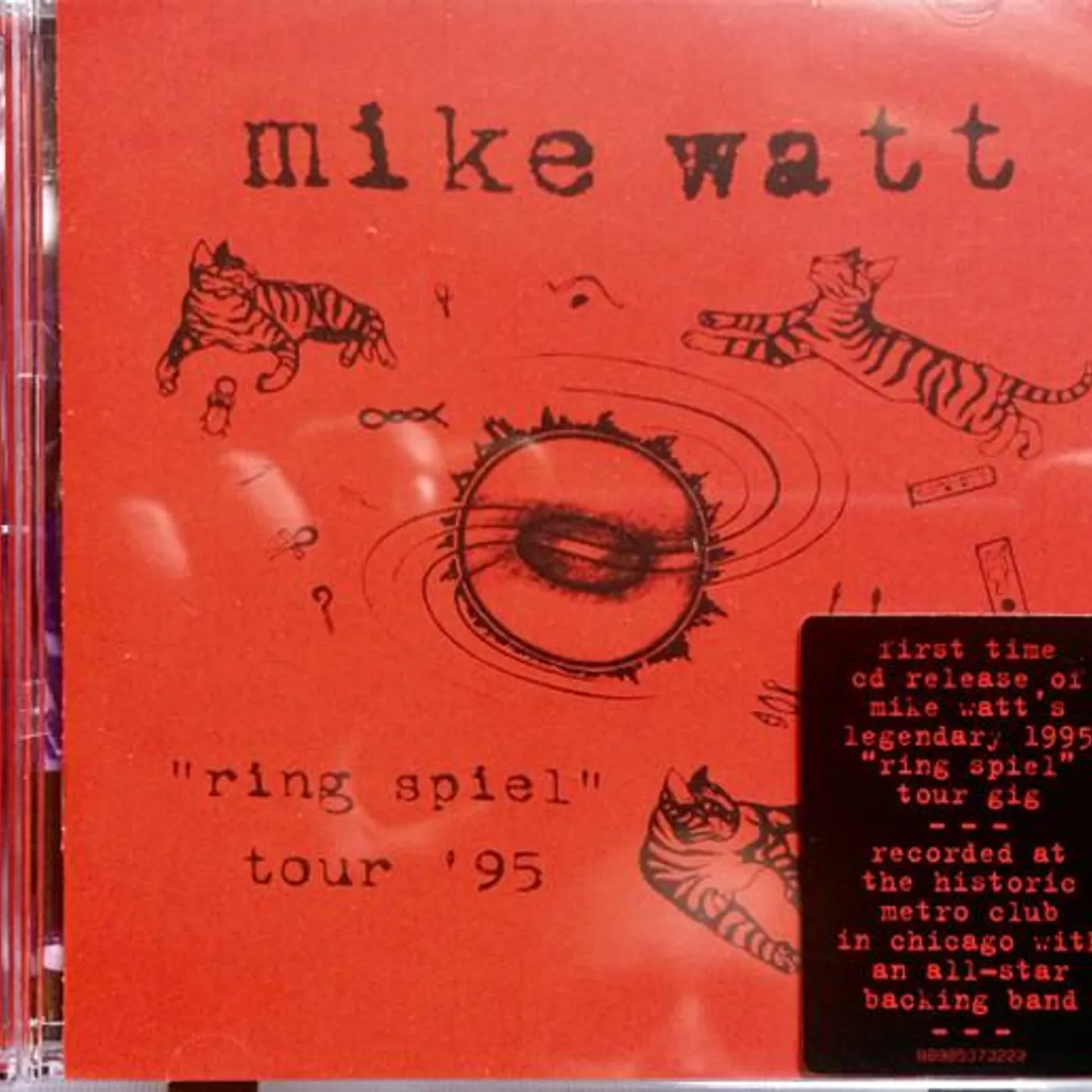 Mike Watt RING SPIEL TOUR 95 CD
