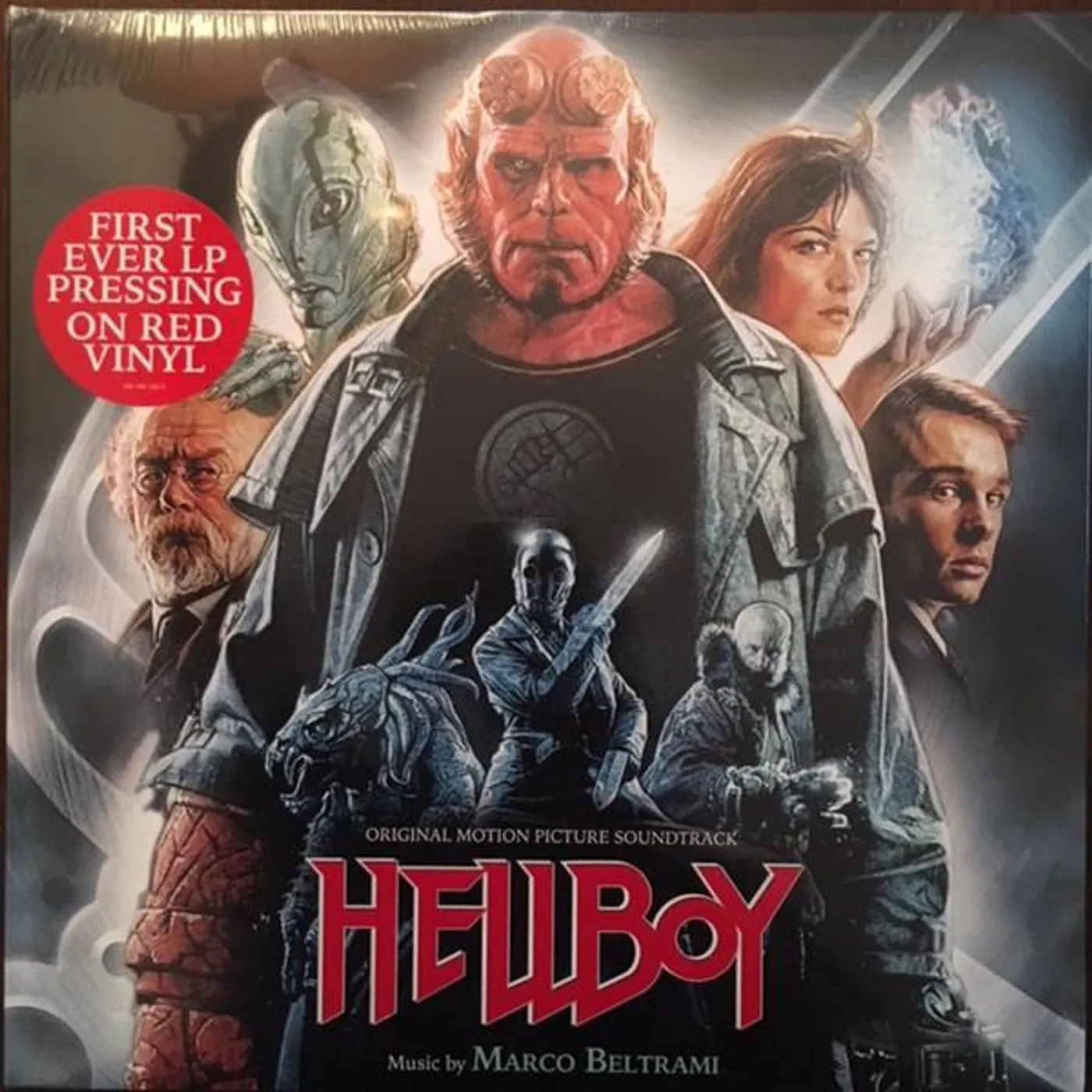 Marco Beltrami HELLBOY (ORIGINAL MOTION PICTURE SOUNDTRACK) (RED VINYL) Vinyl Record