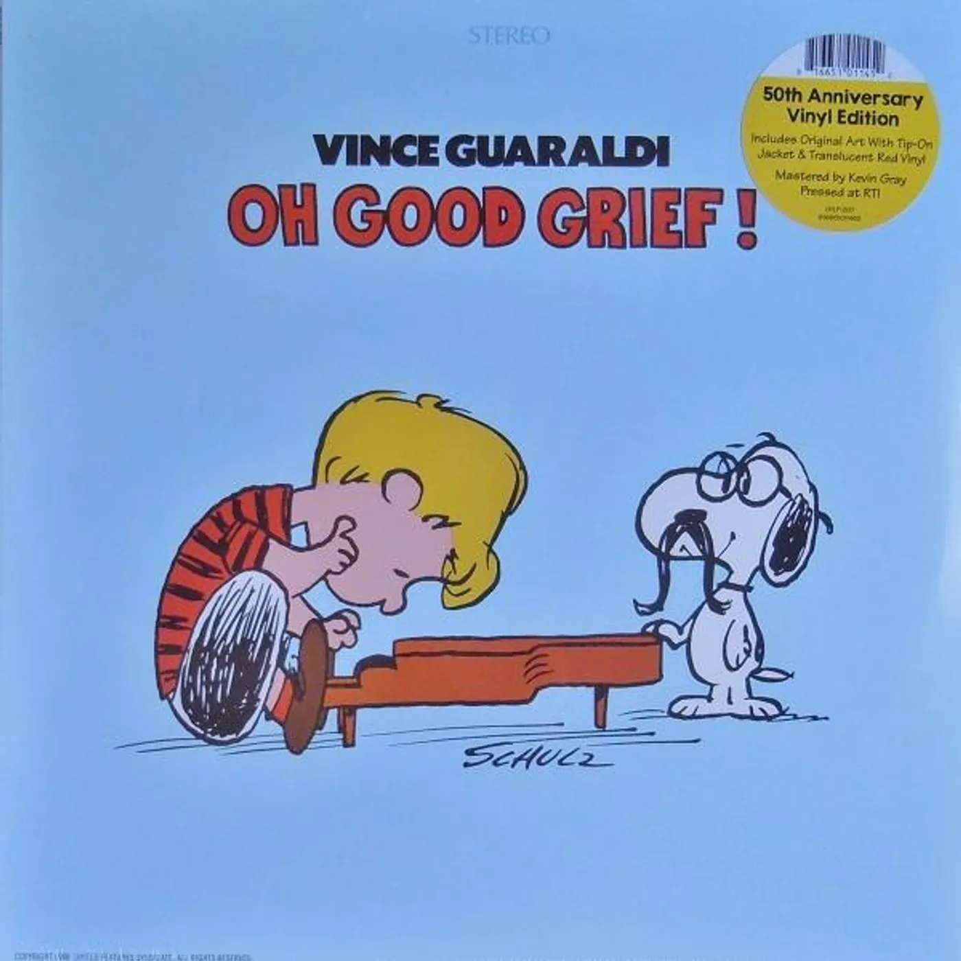 Vince Guaraldi OH GOOD GRIEF! Vinyl Record