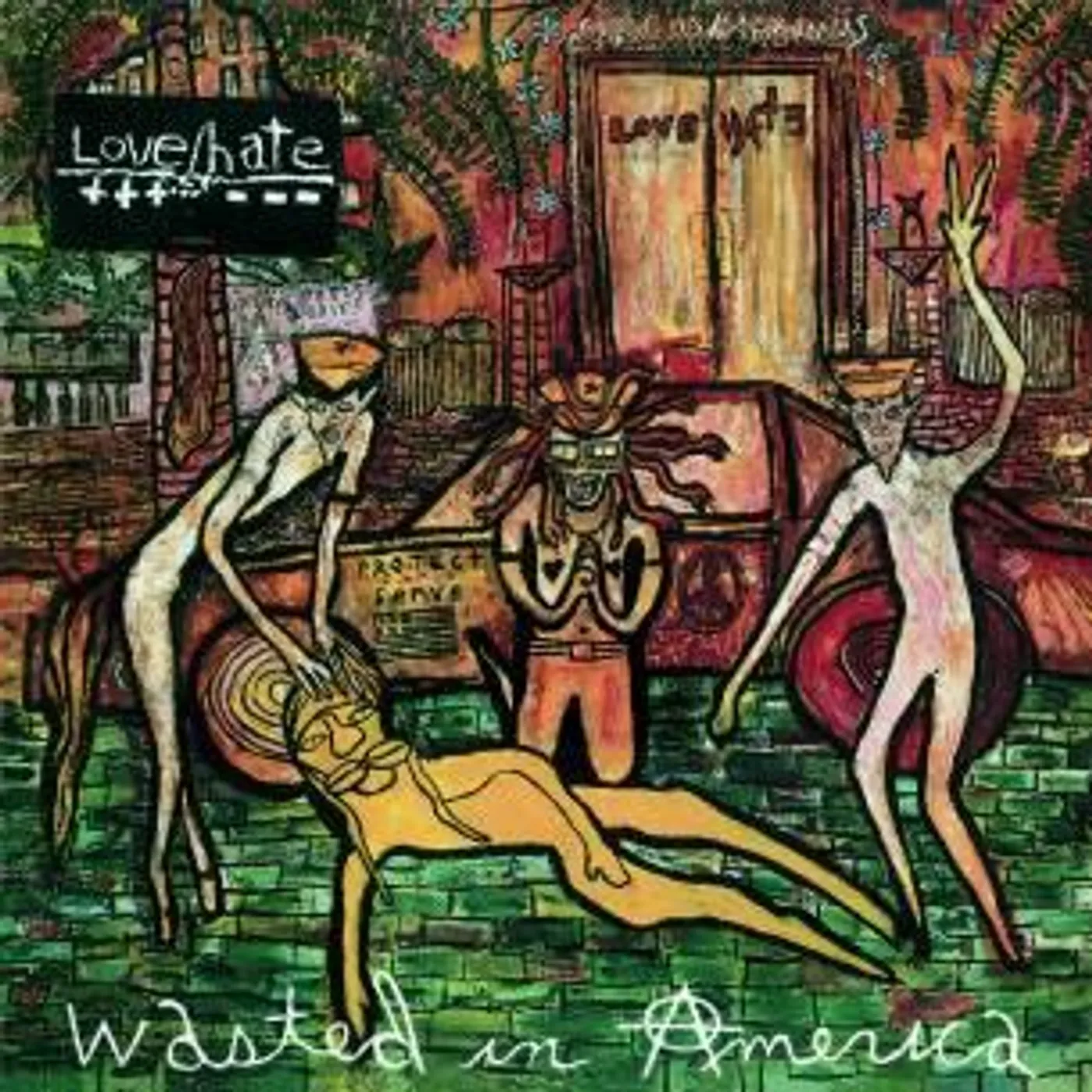Love/Hate WASTED IN AMERICA (REMASTERED) CD