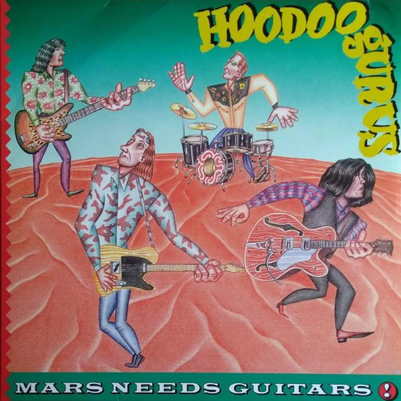 Hoodoo Gurus MARS NEEDS GUITARS Vinyl Record