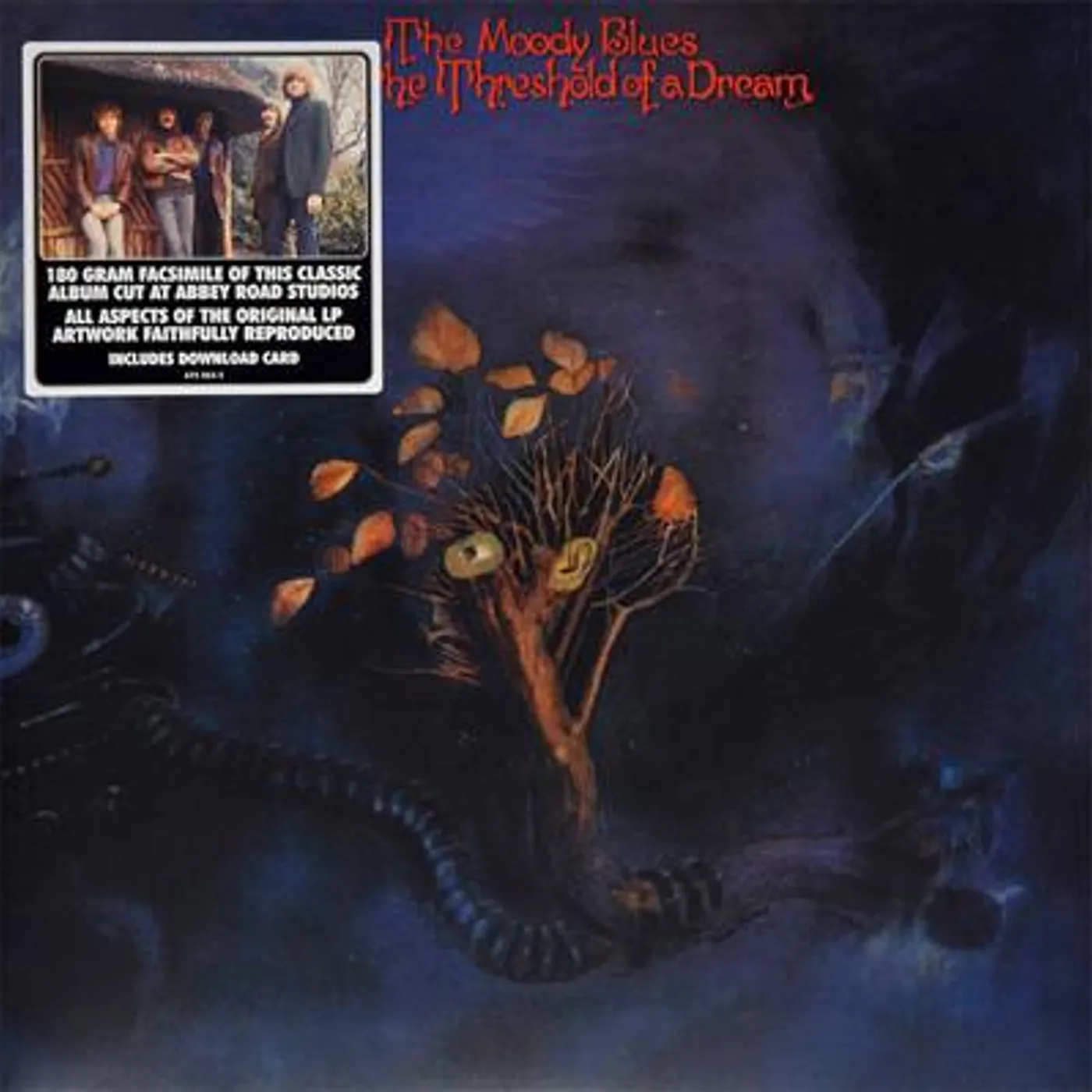 The Moody Blues ON THE THRESHOLD OF A DREAM (LP) Vinyl Record