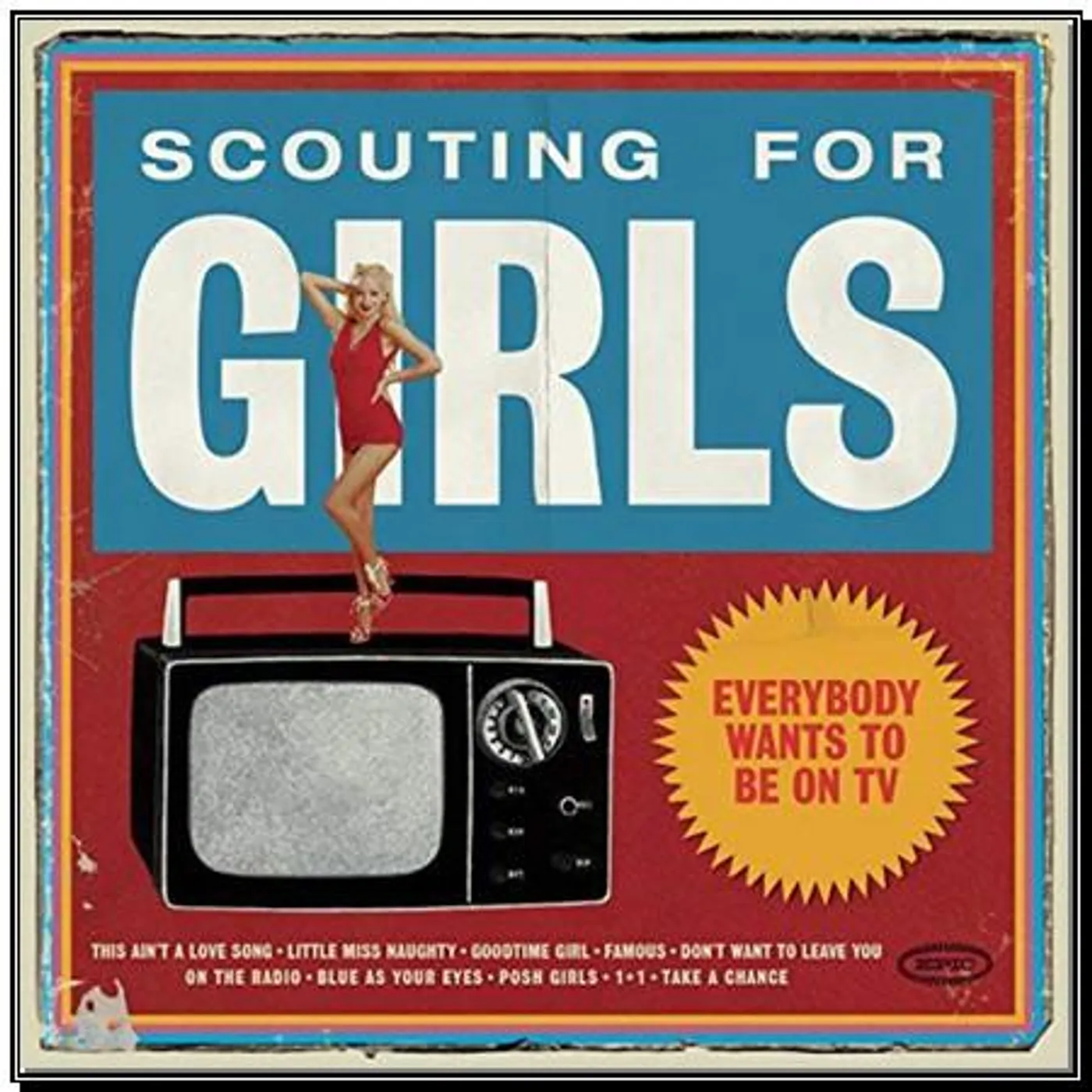 Scouting For Girls EVERYBODY WANTS TO BE ON TV CD
