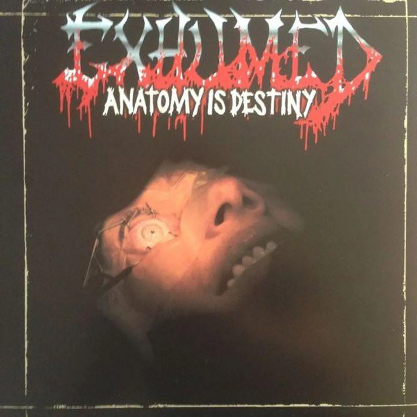 Exhumed ANATOMY IS DESTINY (ROYAL BLUE WITH SPLATTER VINYL) Vinyl Record