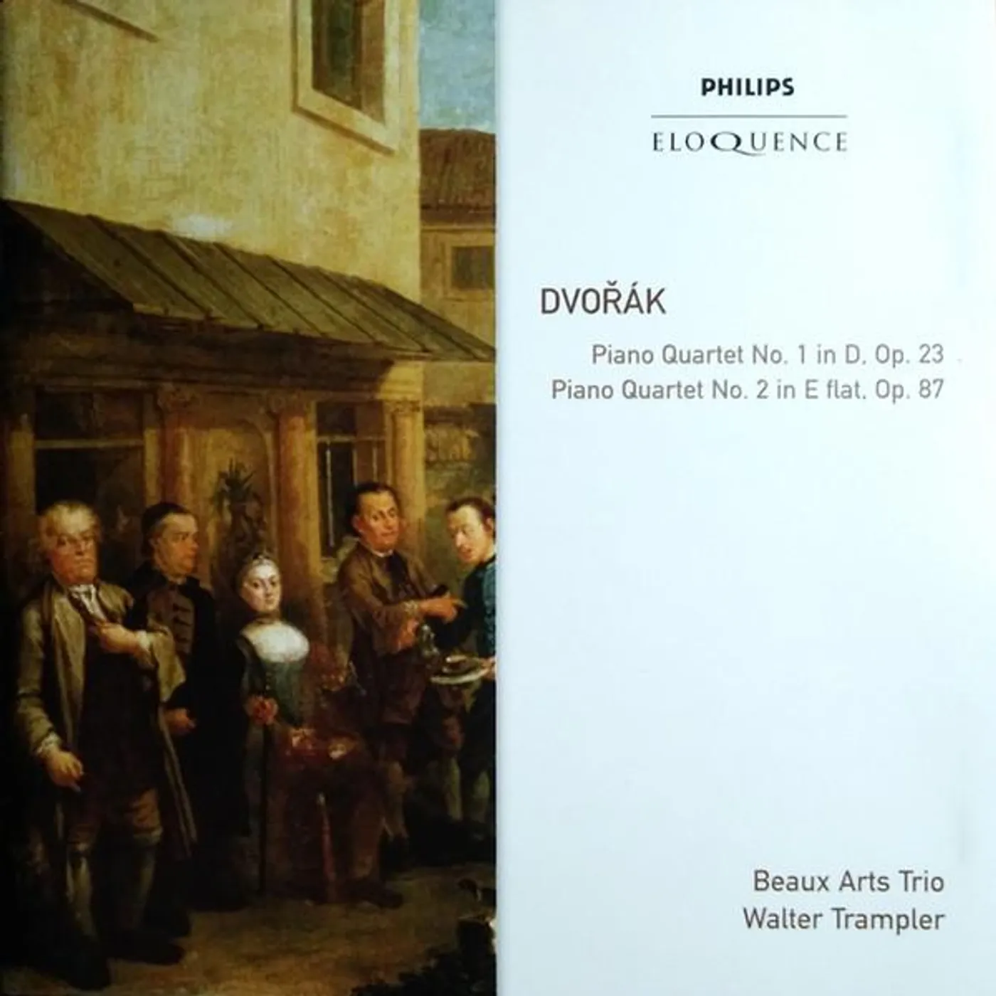 Beaux Arts Trio DVORAK: PNO QRTS NOS.1 & 2 CD