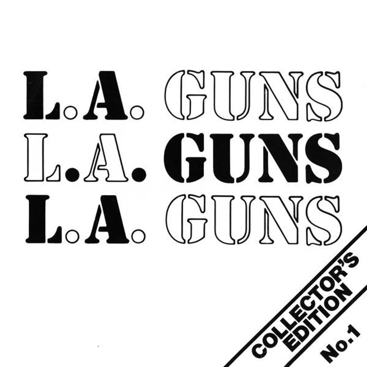 L.A. Guns Collector's Edition No.1 Vinyl Record