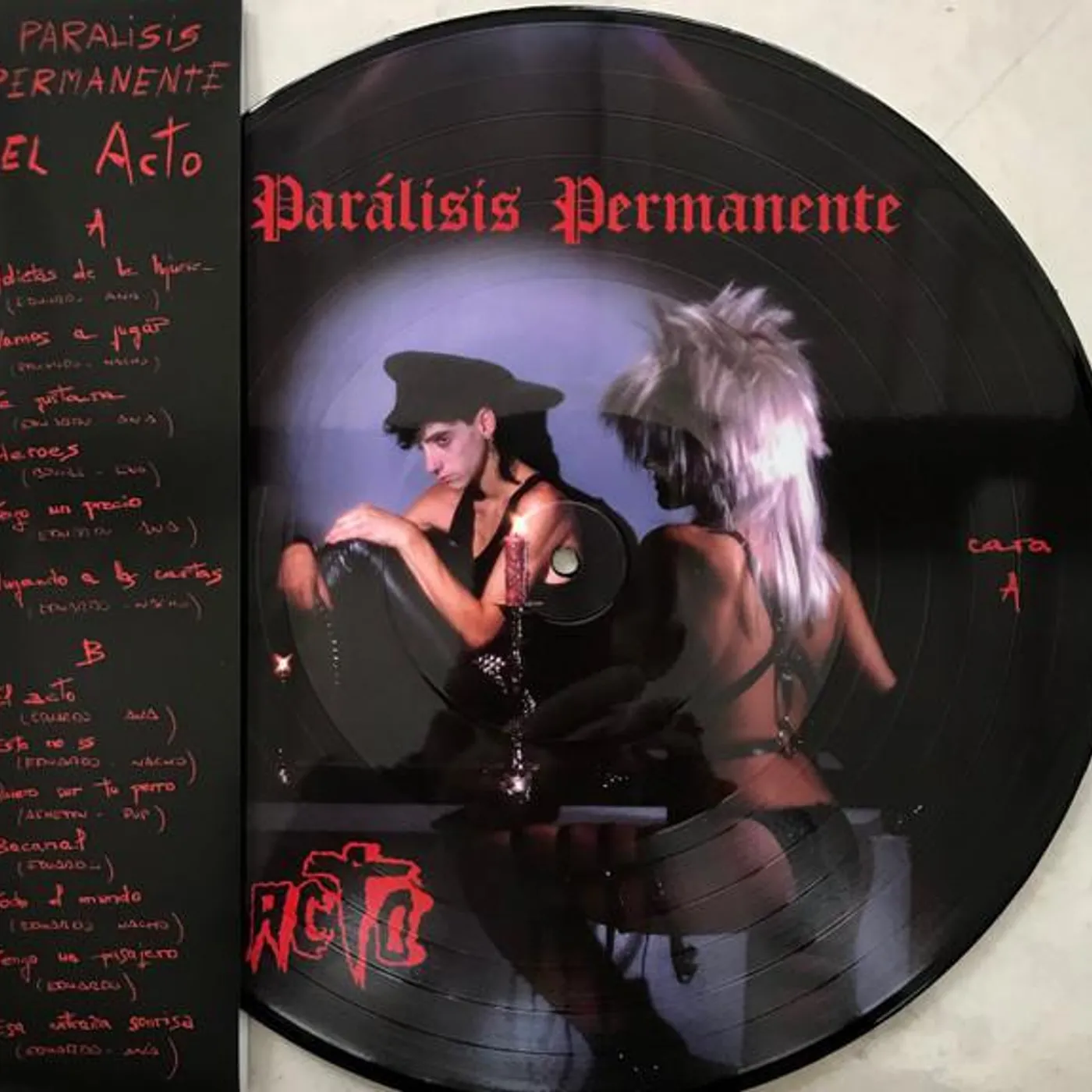 Paralisis Permanente El Acto Vinyl Record