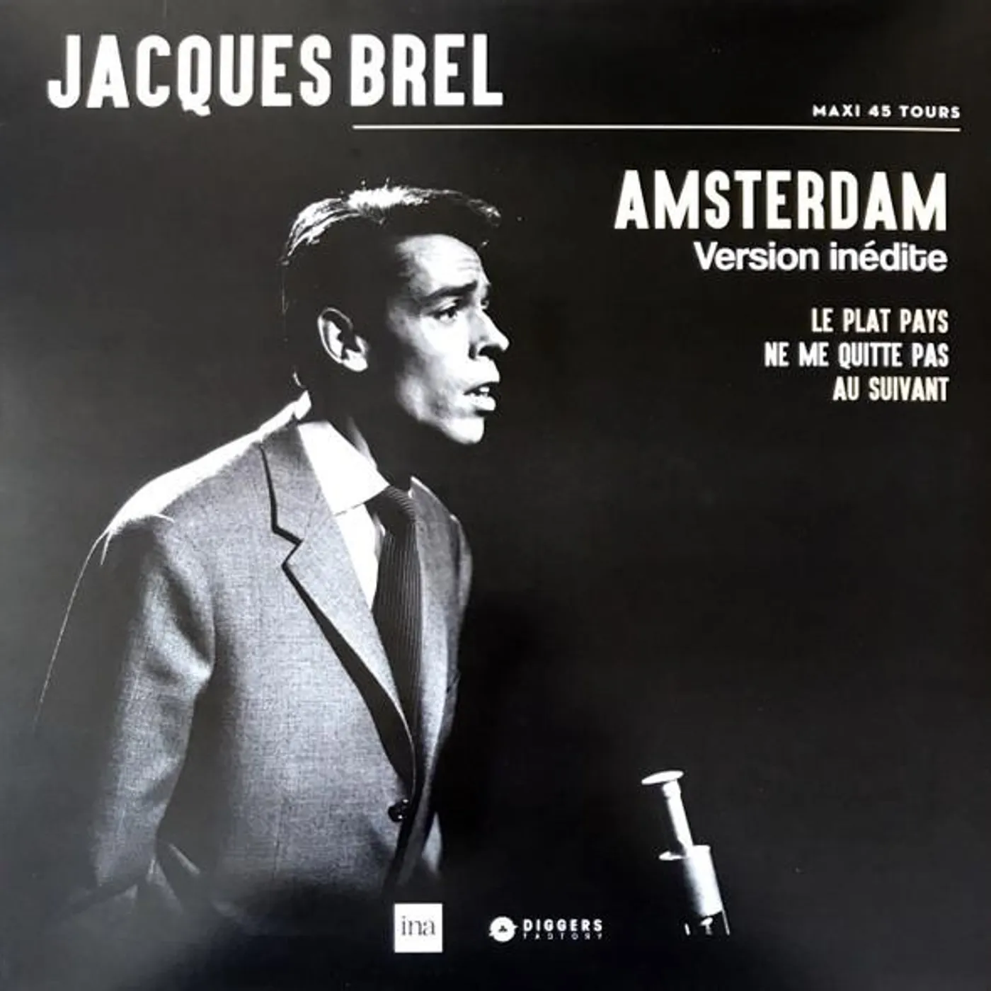 Jacques Brel AMSTERDAM Vinyl Record