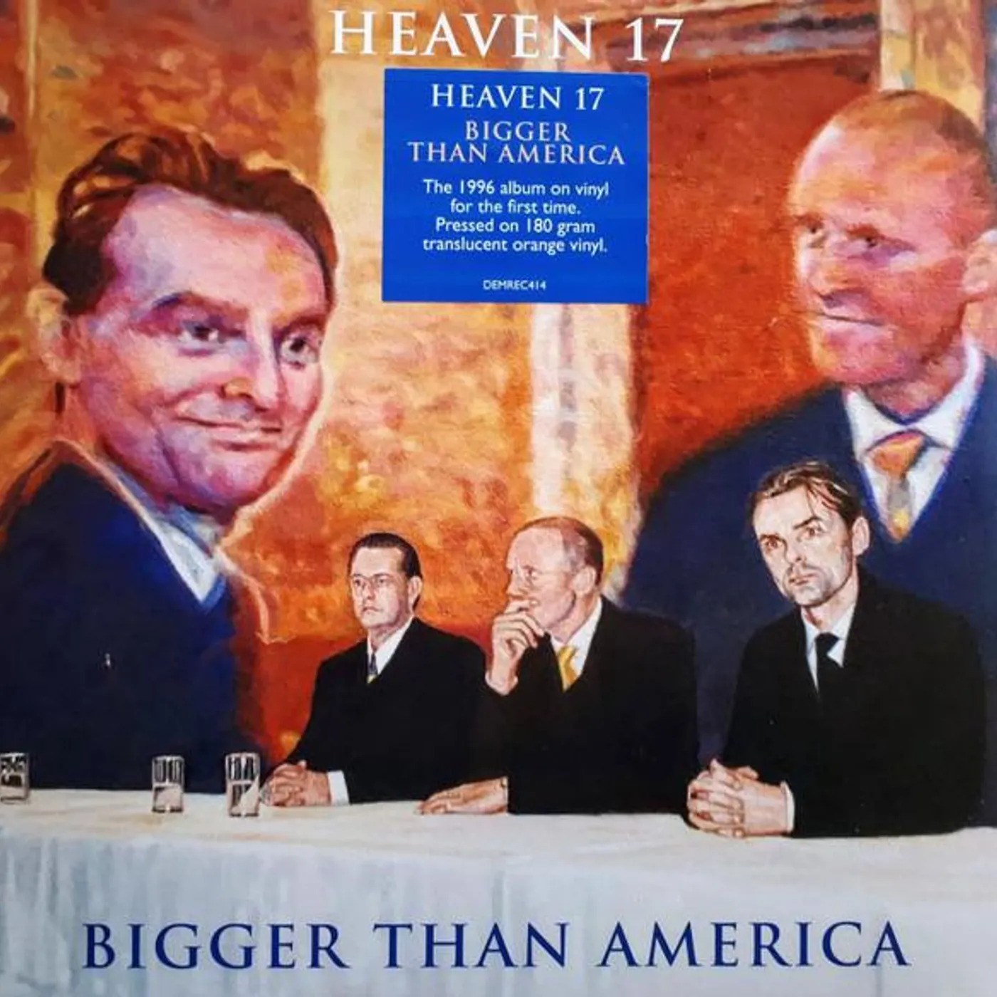 Heaven 17 Bigger Than America Vinyl Record