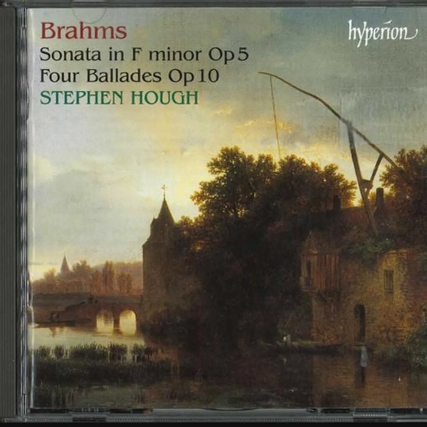 Stephen Hough BRAHMS: PIANO SONATA OP.5 4 BALLADES OP.10 CD