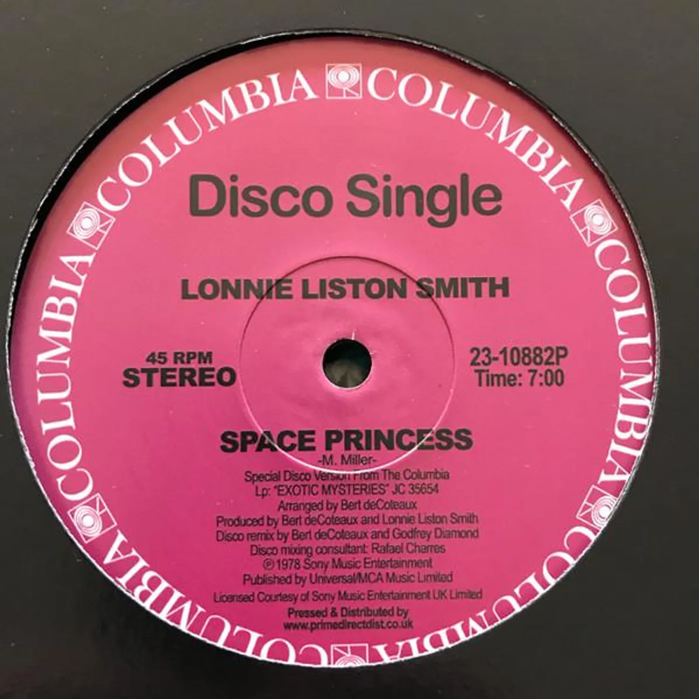 Lonnie Liston Smith Space Princess Vinyl Record