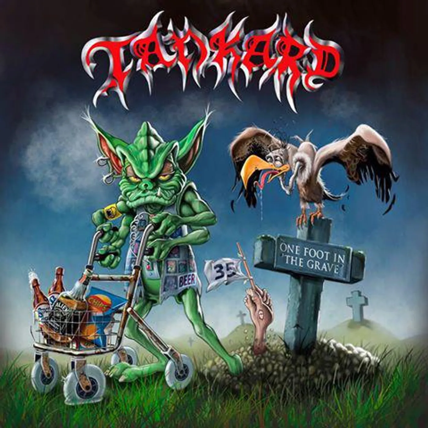 Tankard ONE FOOT IN THE GRAVE CD