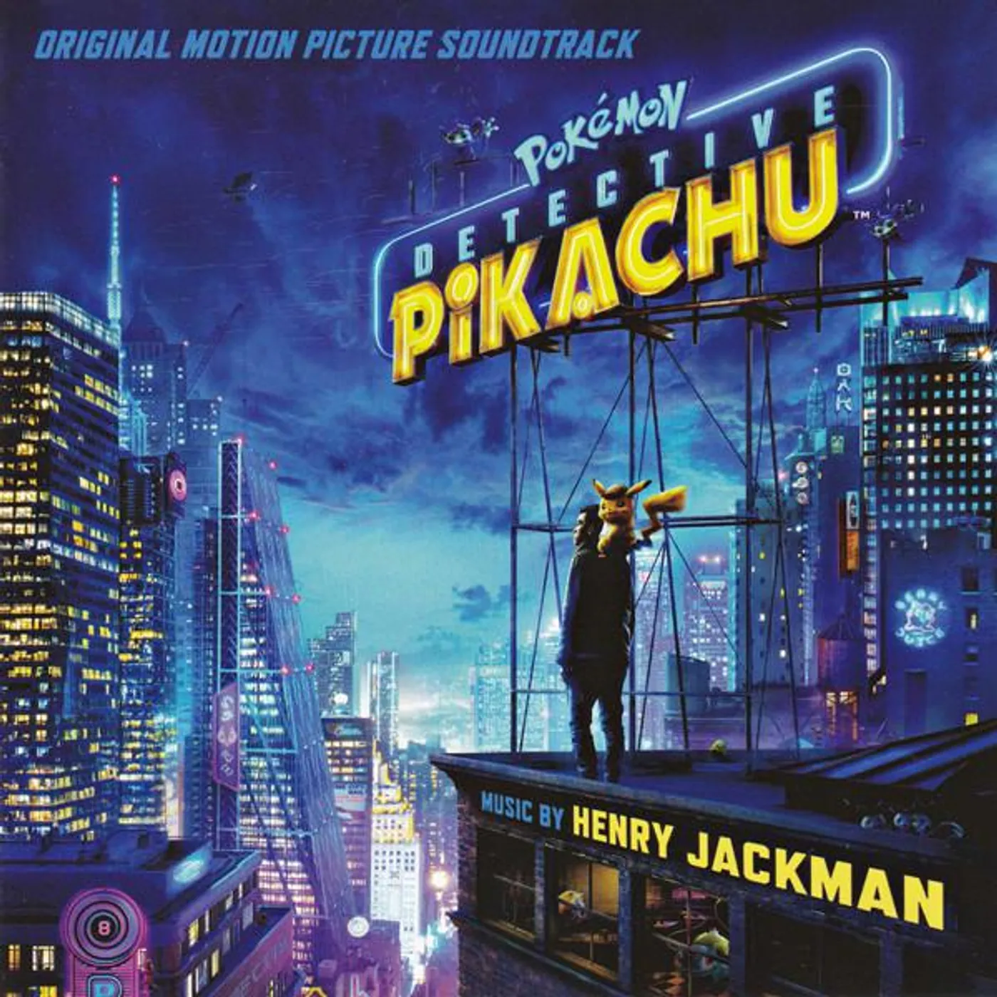 Henry Jackman POKEMAN DETECTIVE PIKACHU Original Soundtrack CD