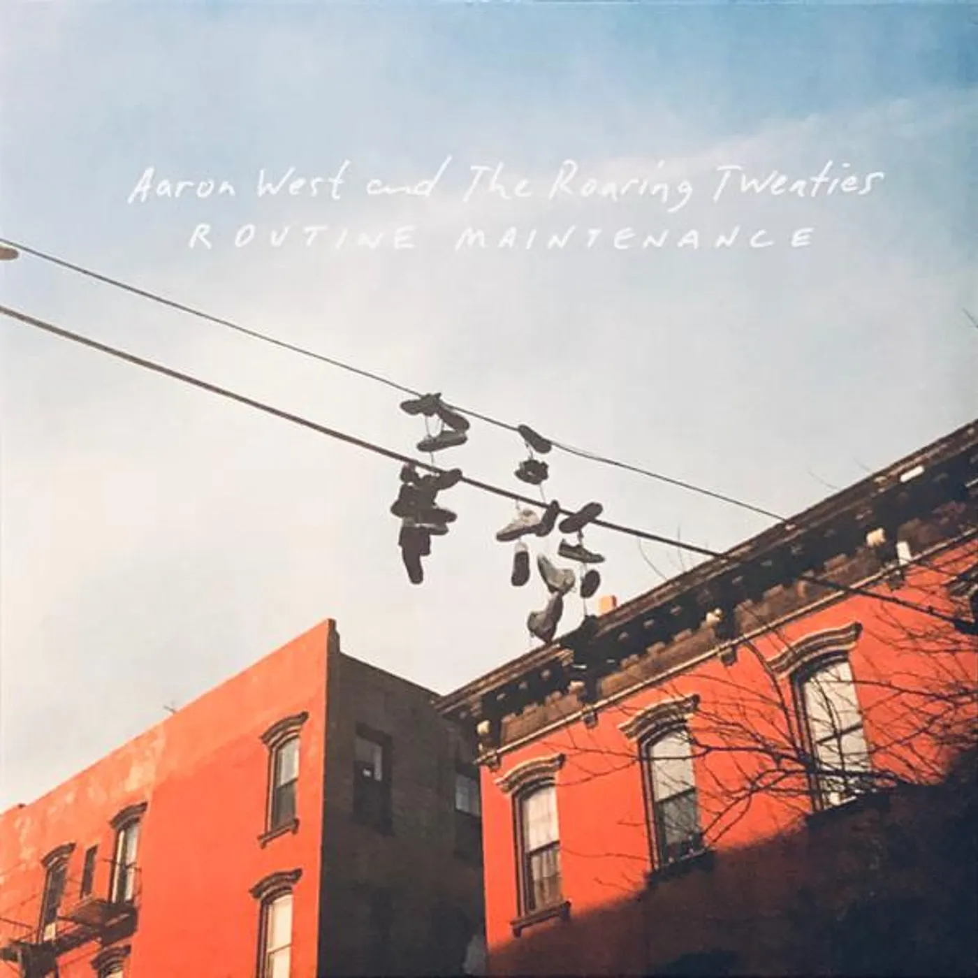 Aaron West and The Roaring Twenties ROUTINE MAINTENANCE (LIGHT BLUE) Vinyl Record
