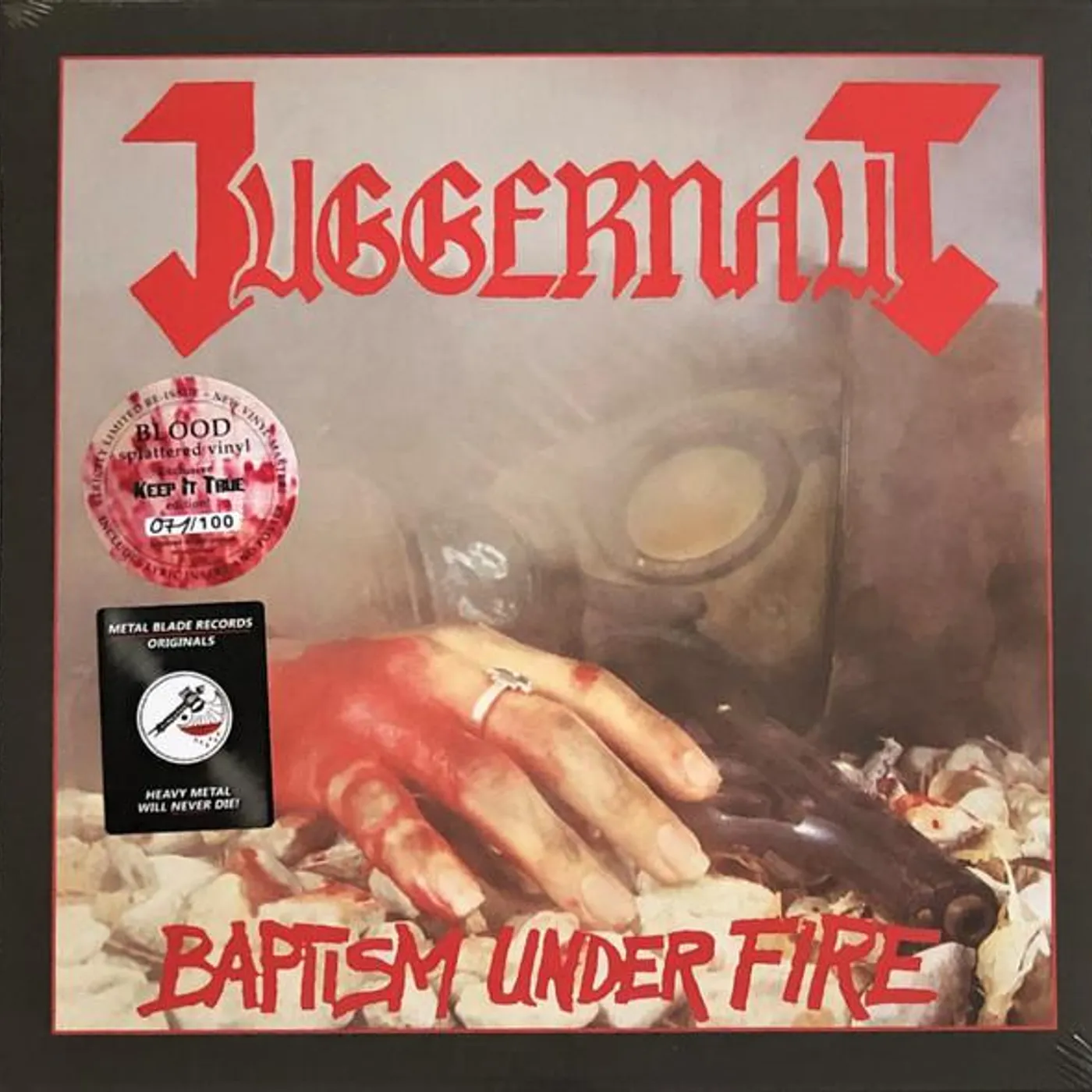 Juggernaut BAPTISM UNDER FIRE Vinyl Record