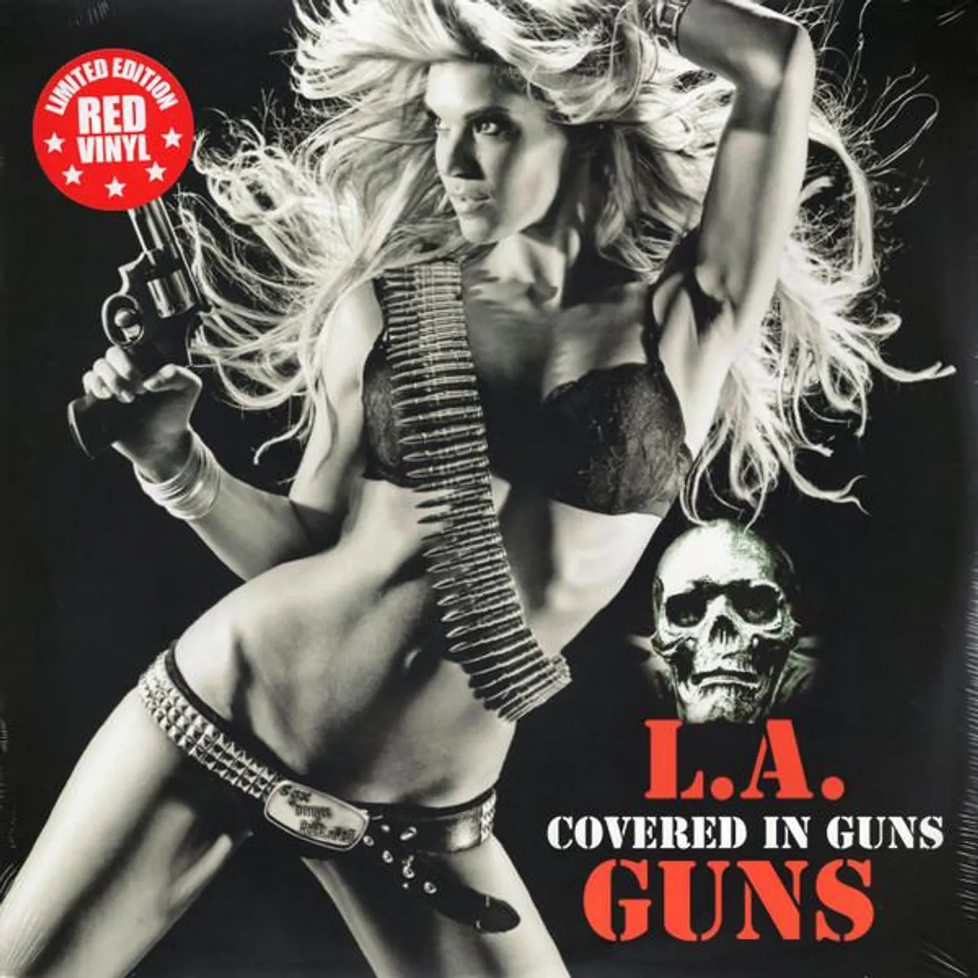 L.A. Guns COVERED IN GUNS Vinyl Record