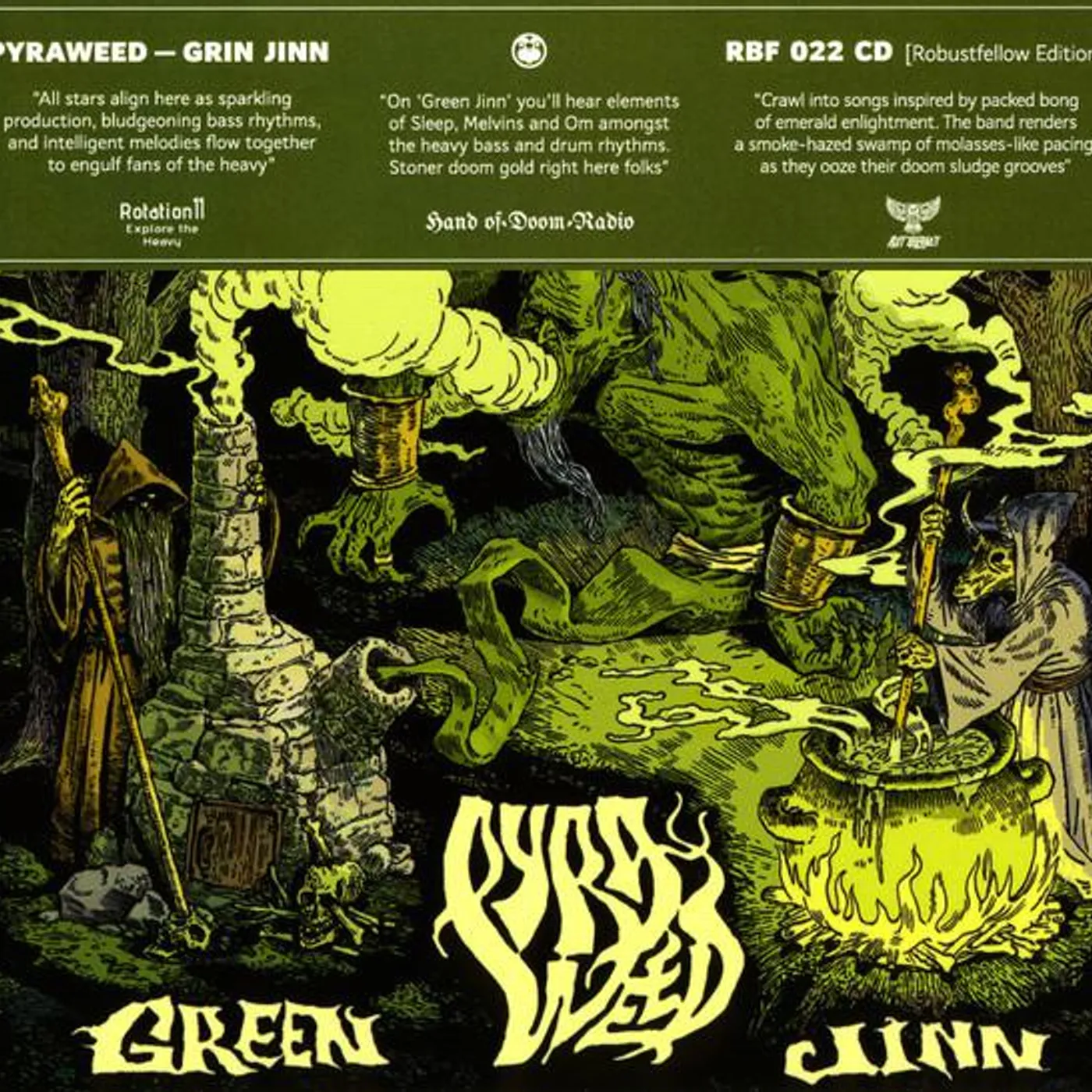 Pyraweed GREEN JINN CD