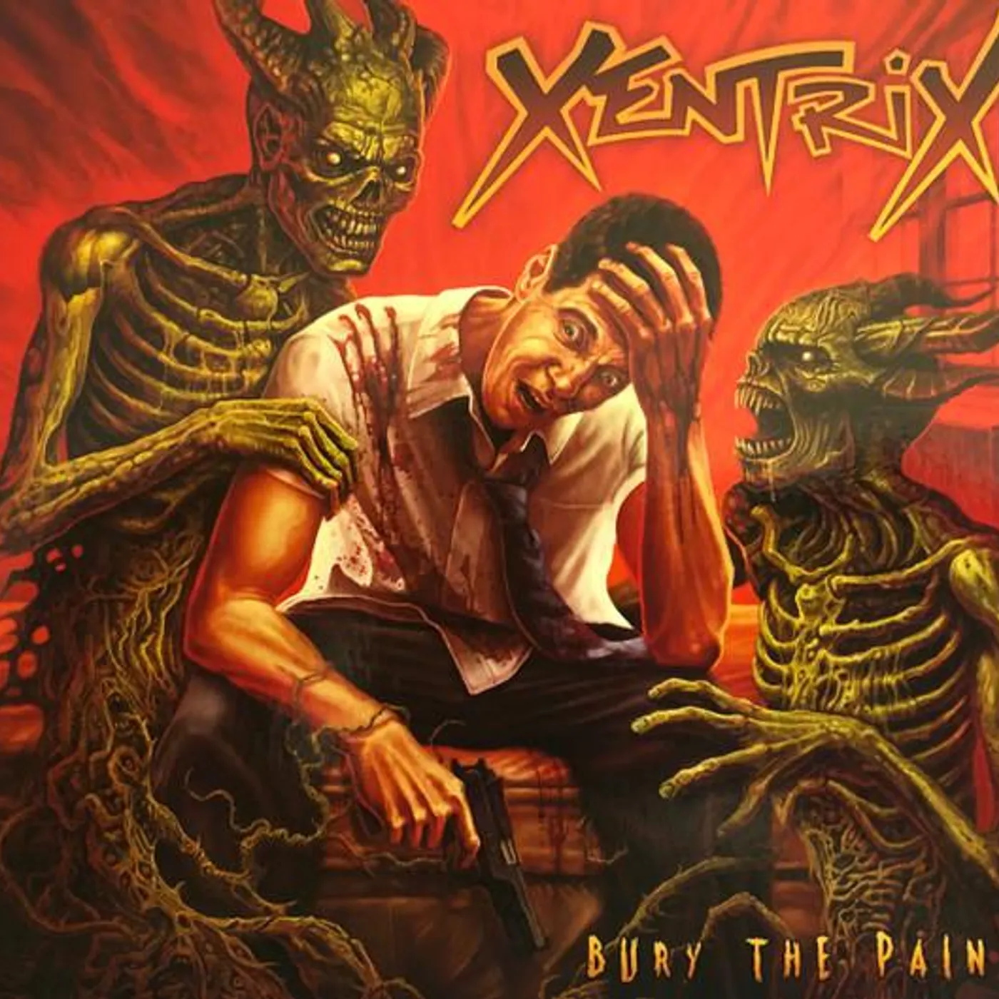 Xentrix BURY THE PAIN CD