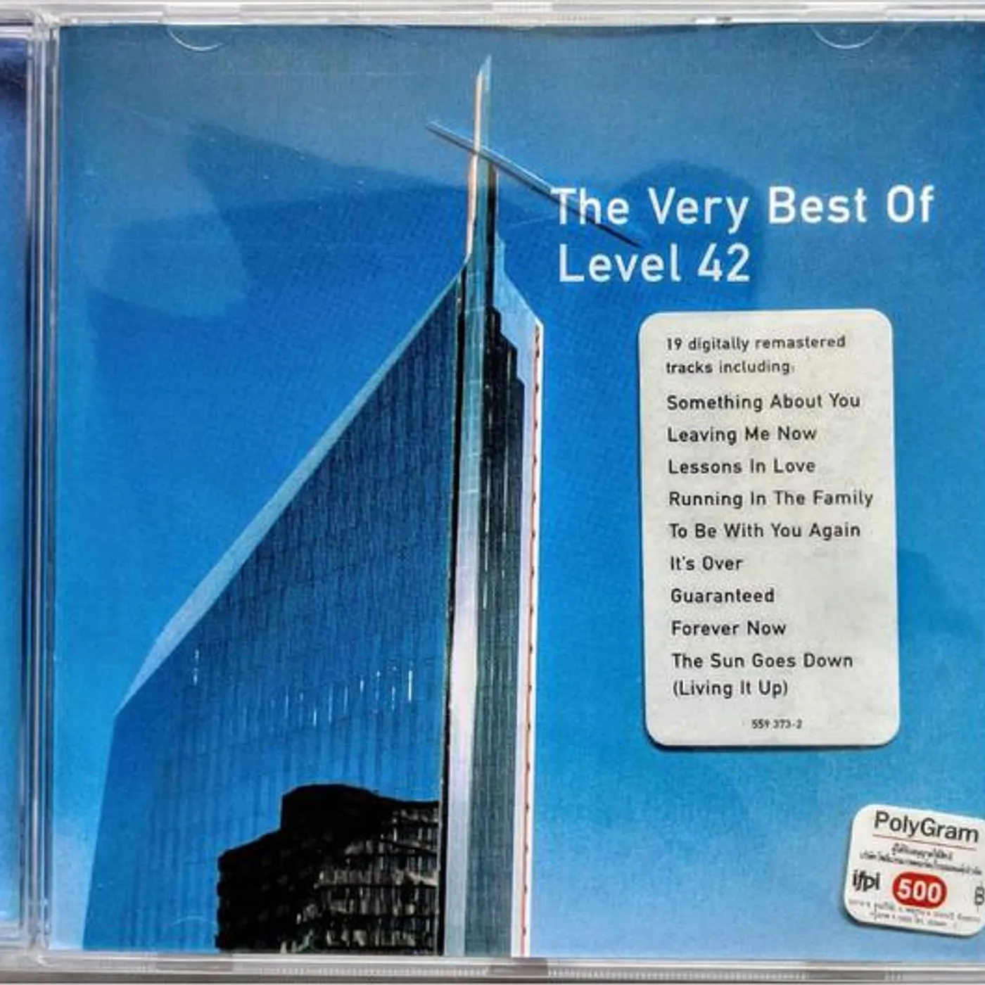 VERY BEST OF LEVEL 42 CD