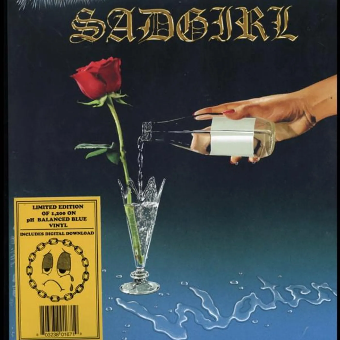SadGirl WATER (PH BALANCED BLUE VINYL) Vinyl Record