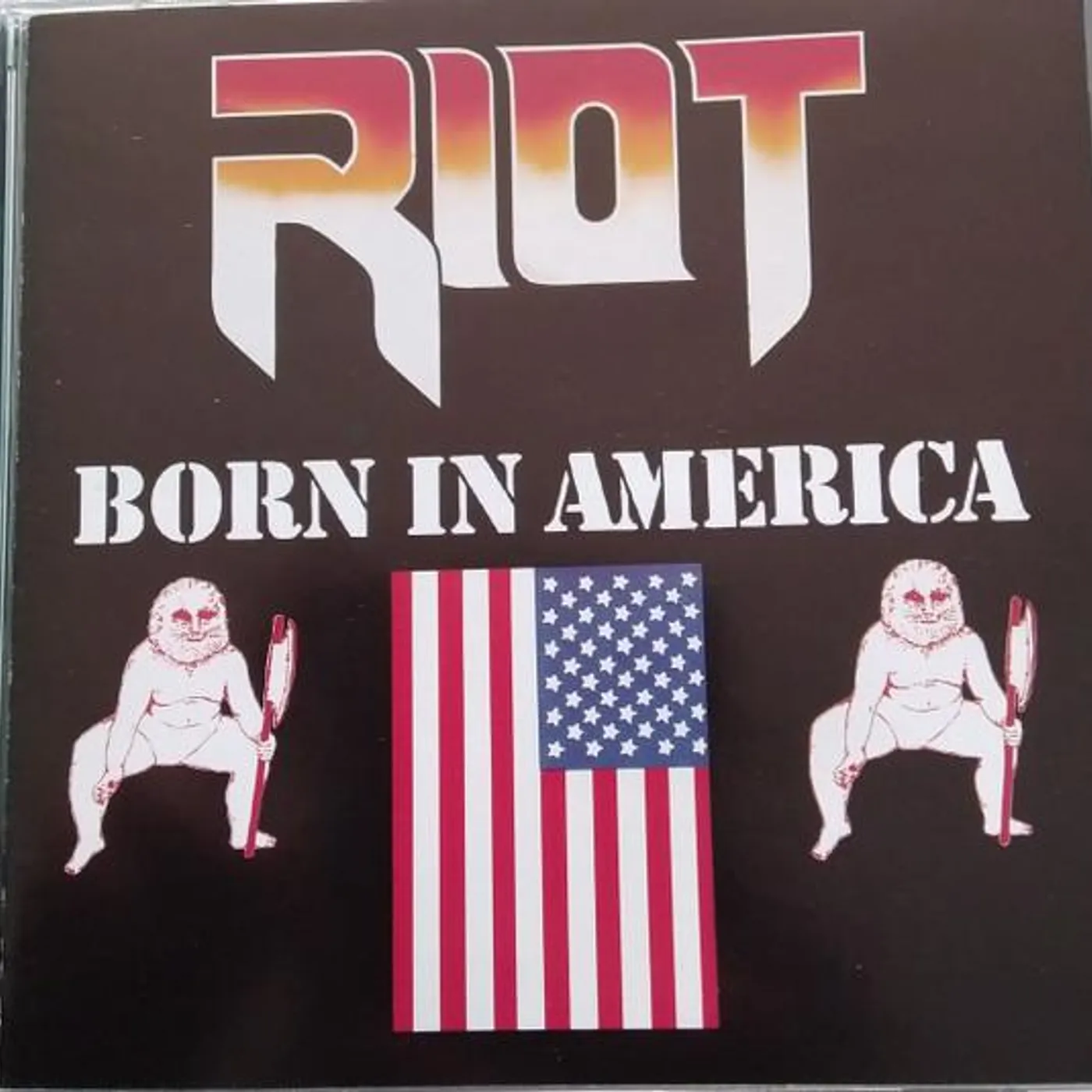 Riot BORN IN AMERICA CD