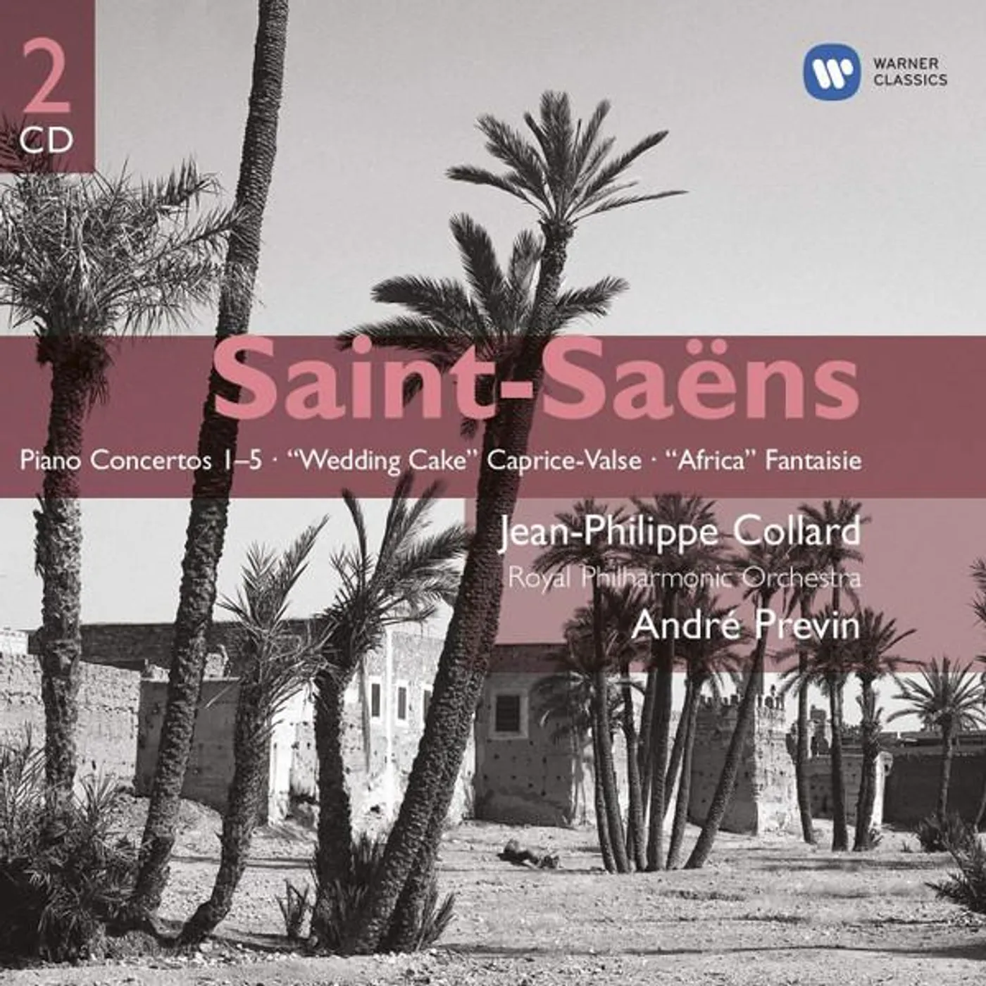 Jean-Philippe Collard SAINT-SAENS: PIANO CONCERTOS 1-5 CD