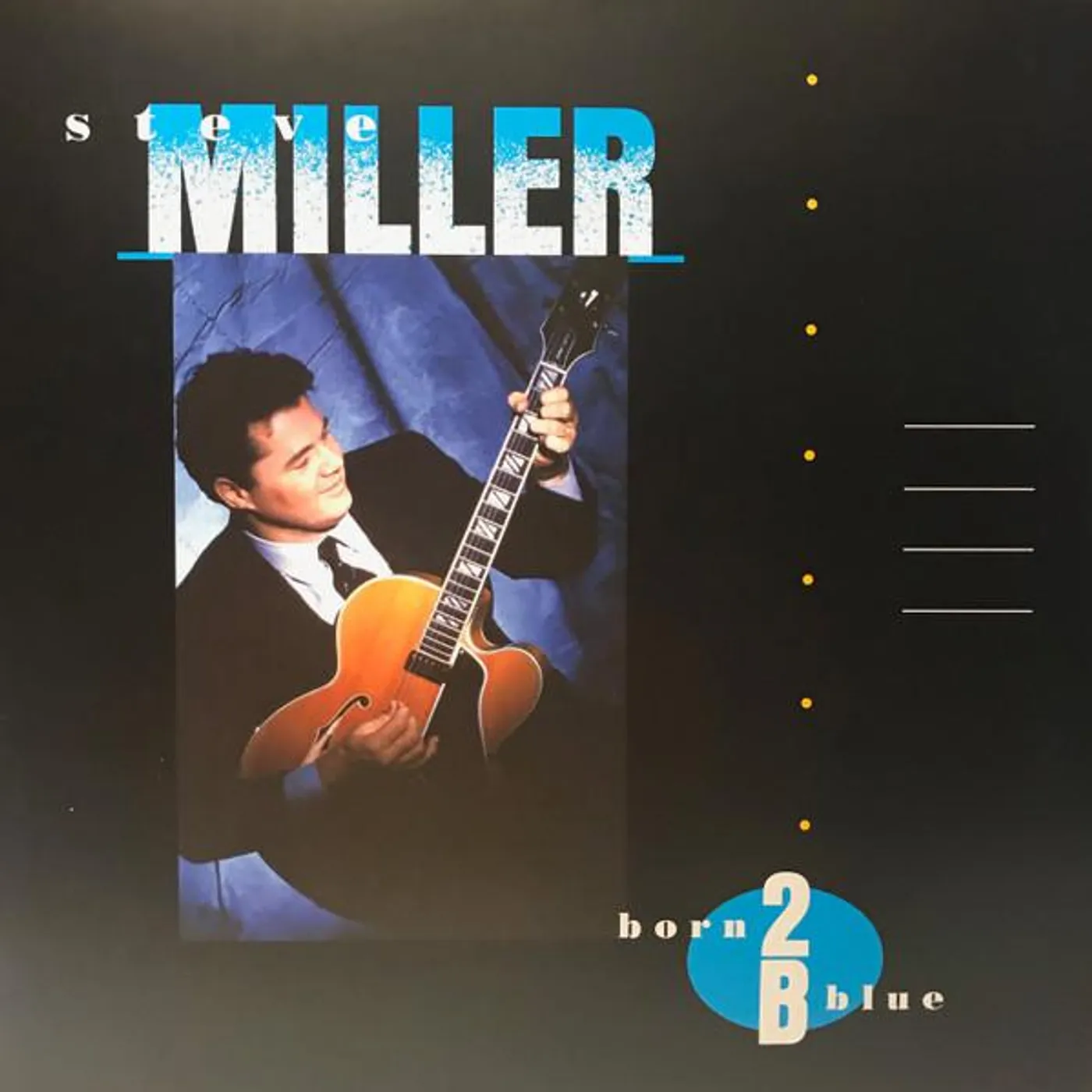 Steve Miller Band BORN 2 BLUE Vinyl Record