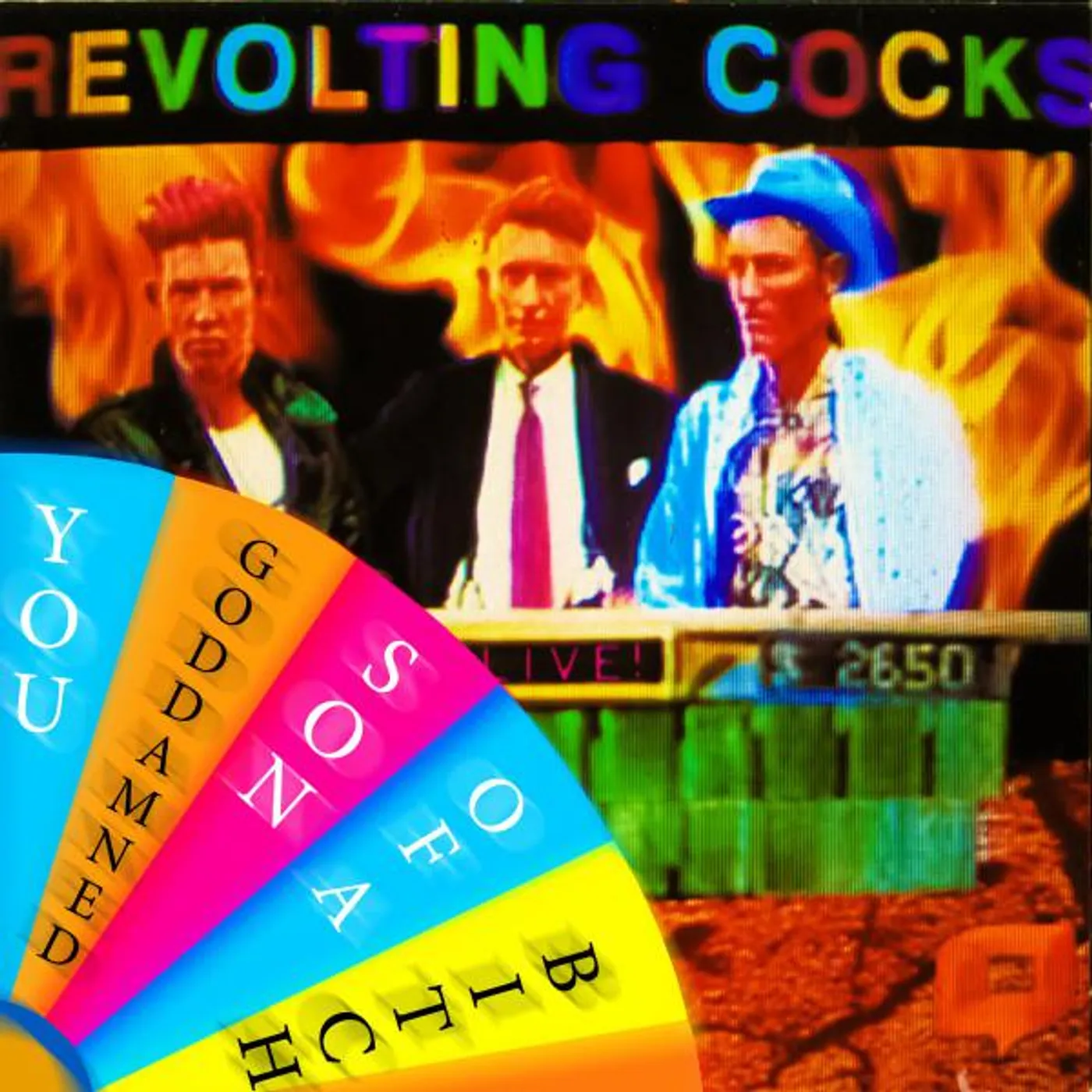 Revolting Cocks LIVE! YOU GODDAMNED SON OF A BITCH Vinyl Record