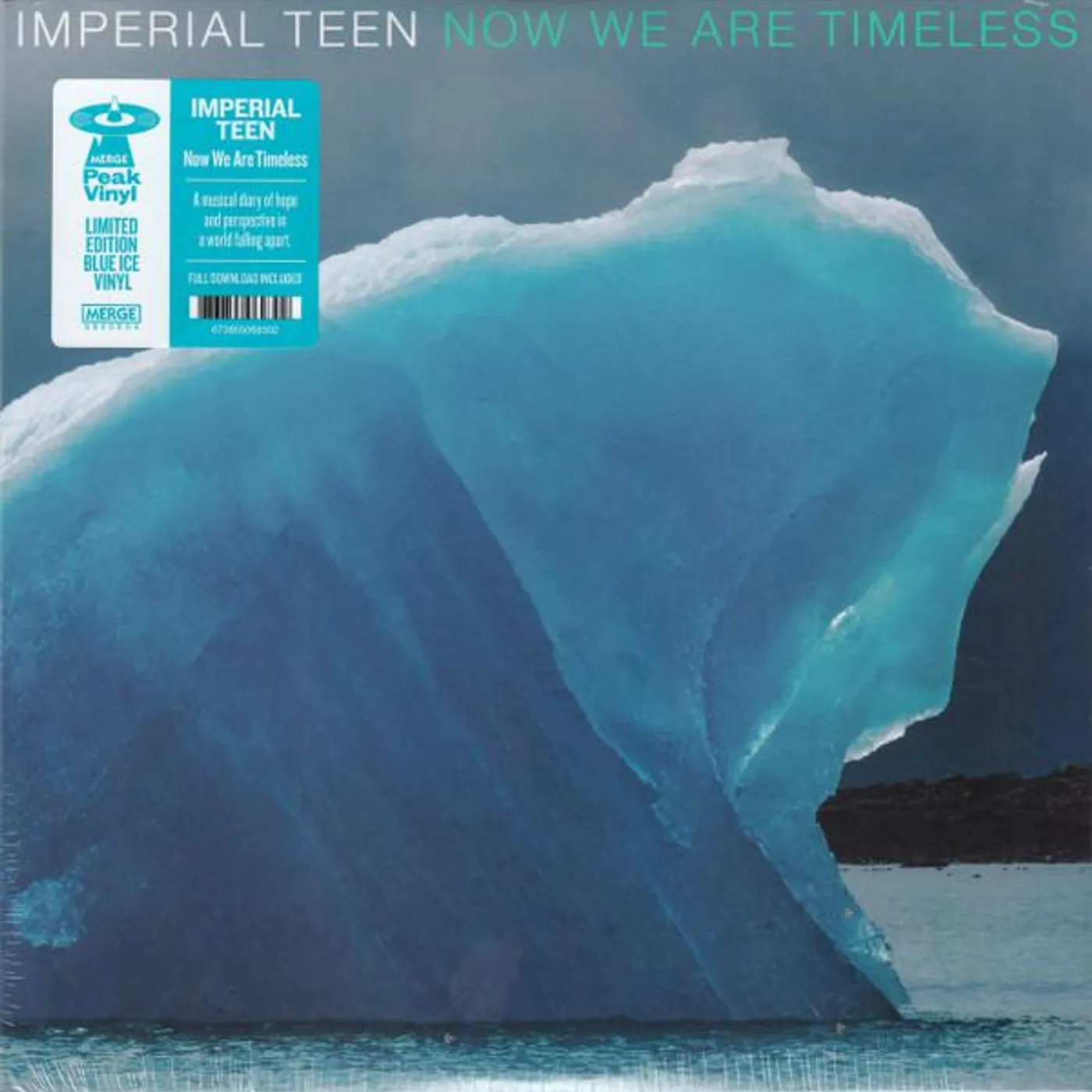 Imperial Teen NOW WE ARE TIMELESS (BLUE MARBLE VINYL/DL CODE) (I) Vinyl Record