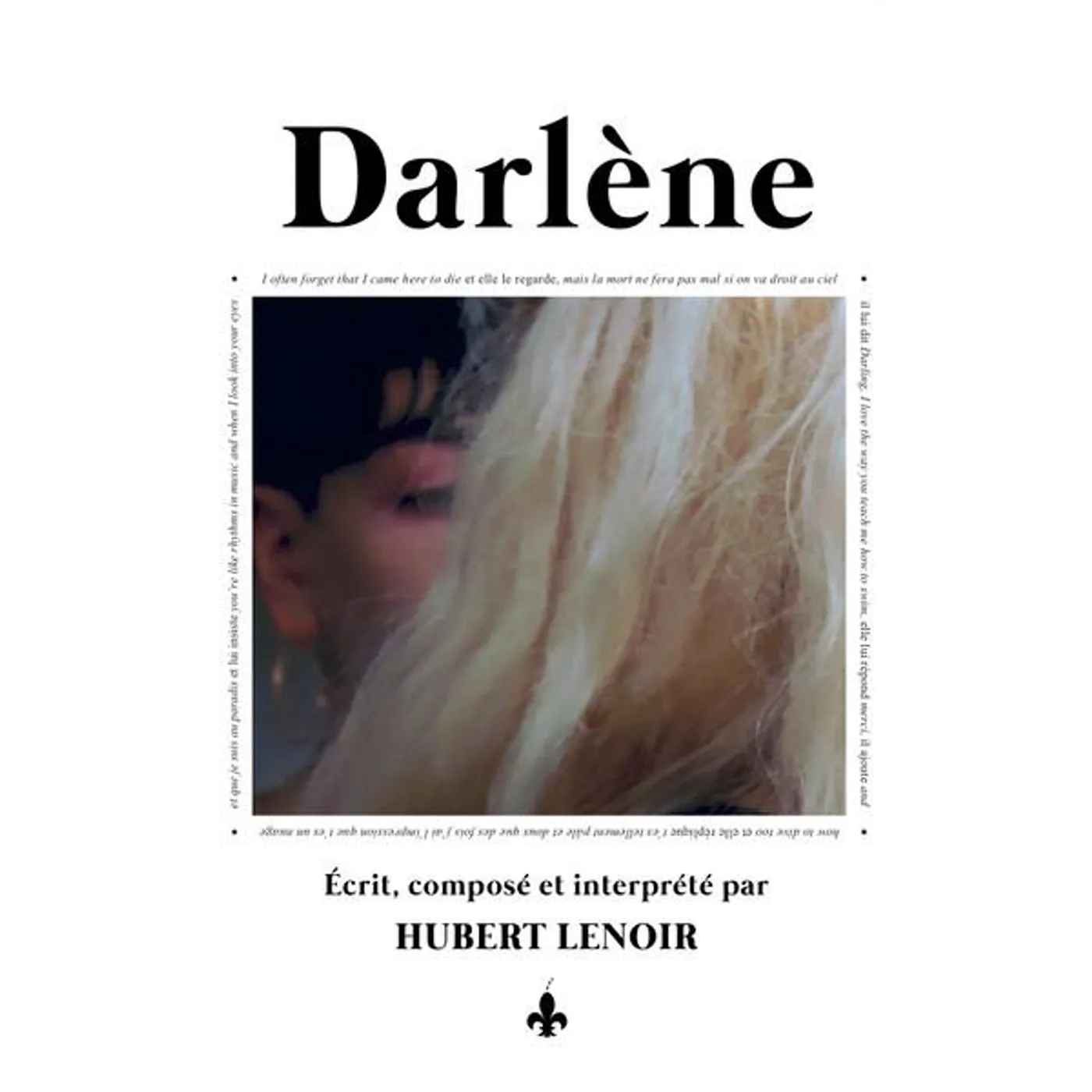 Hubert Lenoir DARLENE Vinyl Record