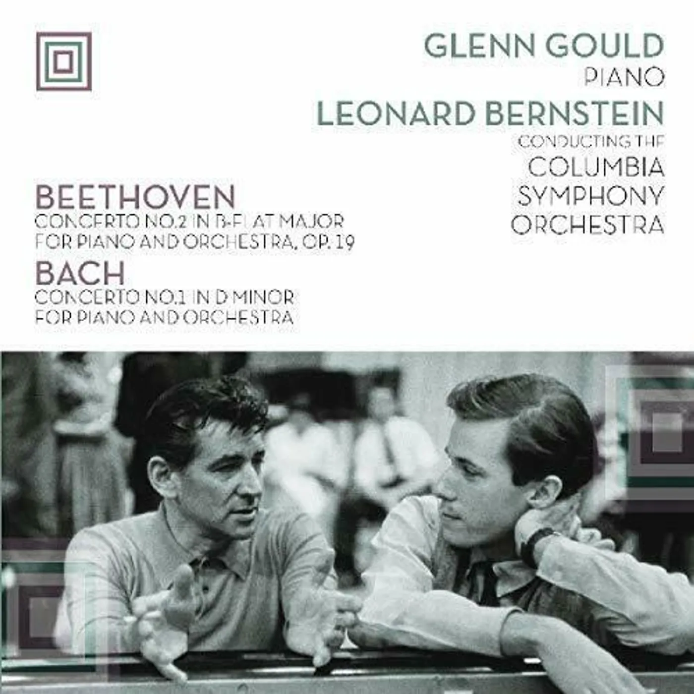 Glenn Gould PLAYS BEETHOVEN CONCERTO NO. 2 & BACH CONCERTO NO. 1 (180G) Vinyl Record
