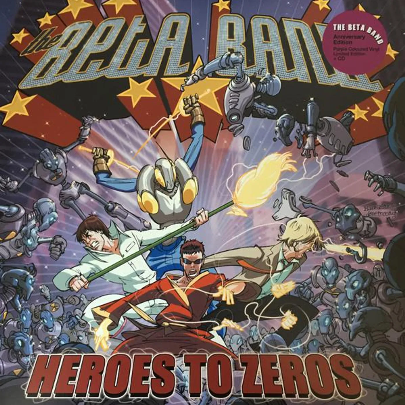 The Beta Band Heroes To Zeros (Limited Purple Vinyl/CD) Vinyl Record
