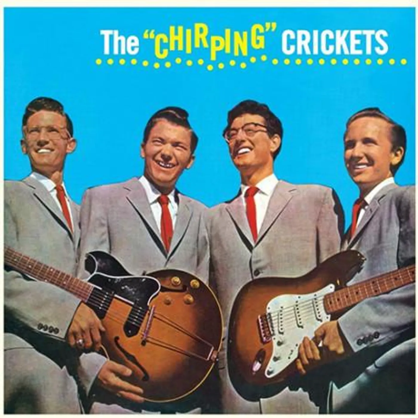 BUDDY HOLLY & THE CHIRPING CRICKETS (4 BONUS TRACKS/LIMITED SOLID YELLOW 180G VIRGIN VINYL/LIMITED) Vinyl Record