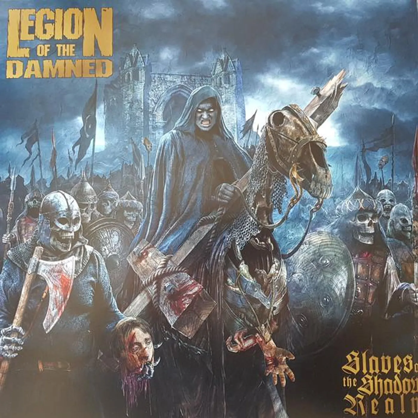 Legion Of The Damned SLAVES OF THE SHADOW REALM (GATEFOLD) Vinyl Record