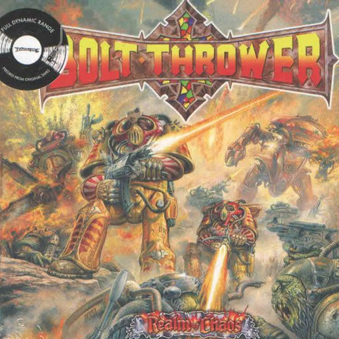 Bolt Thrower REALM OF CHAOS  DIGIPACK CD (FULL DYNAMIC RANGE REMASTERED AUDIO) CD