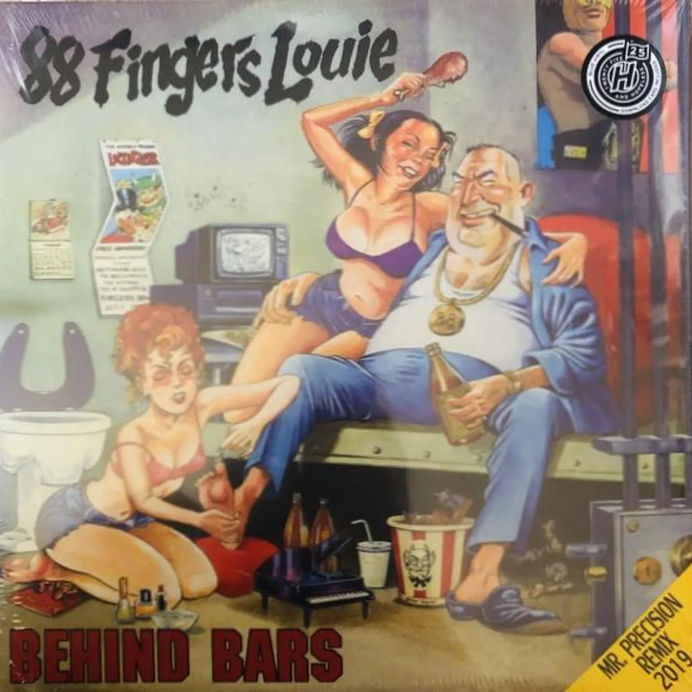 88 Fingers Louie BACK ON THE STREETS Vinyl Record