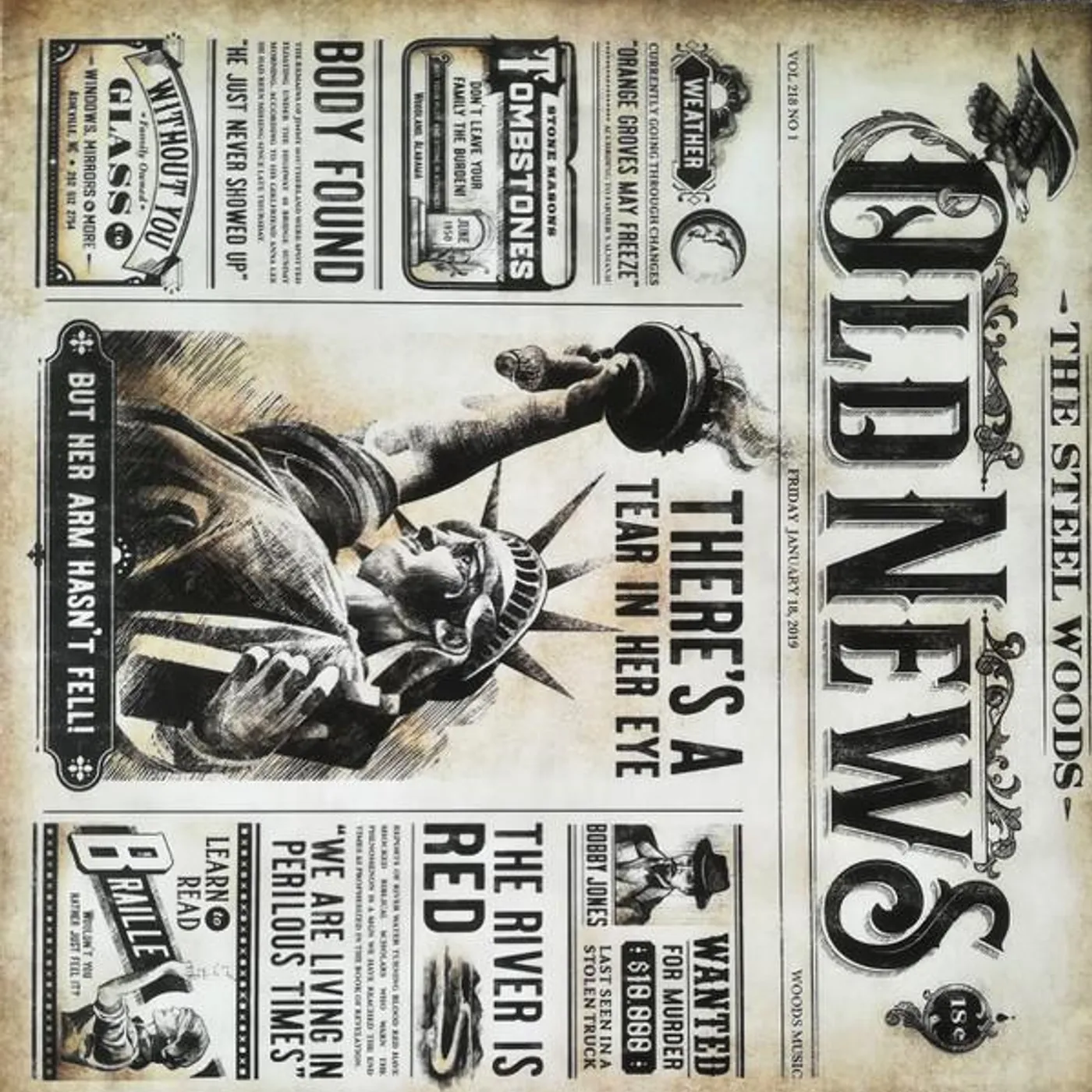 The Steel Woods OLD NEWS CD