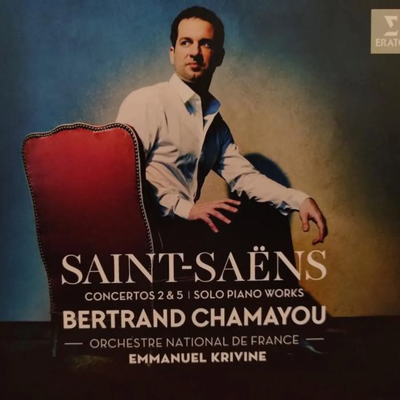 Bertrand Chamayou SAINT-SAENS: PIANO CONCERTOS NOS. 2 & 5, PIECES FOR SOLO PIANO CD