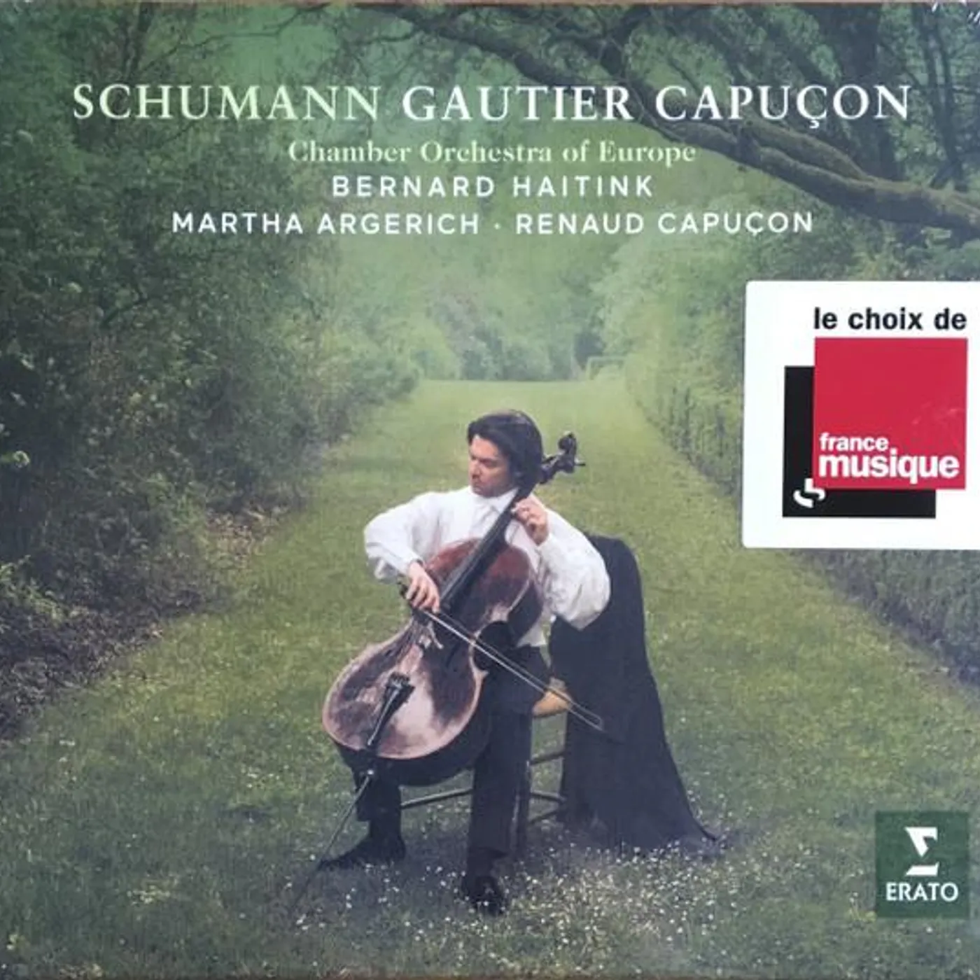 Gautier Capuçon SCHUMANN: CELLO CONCERTO & CHAMBER WORKS (LIVE) CD
