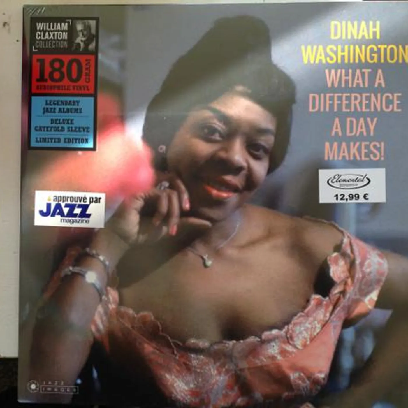Dinah Washington WHAT A DIFFERENCE A DAY MAKES (180G VIRGIN VINYL/GATEFOLD/PHOTOGRAPHS BY WILLIAM CLAXTON) Vinyl Record