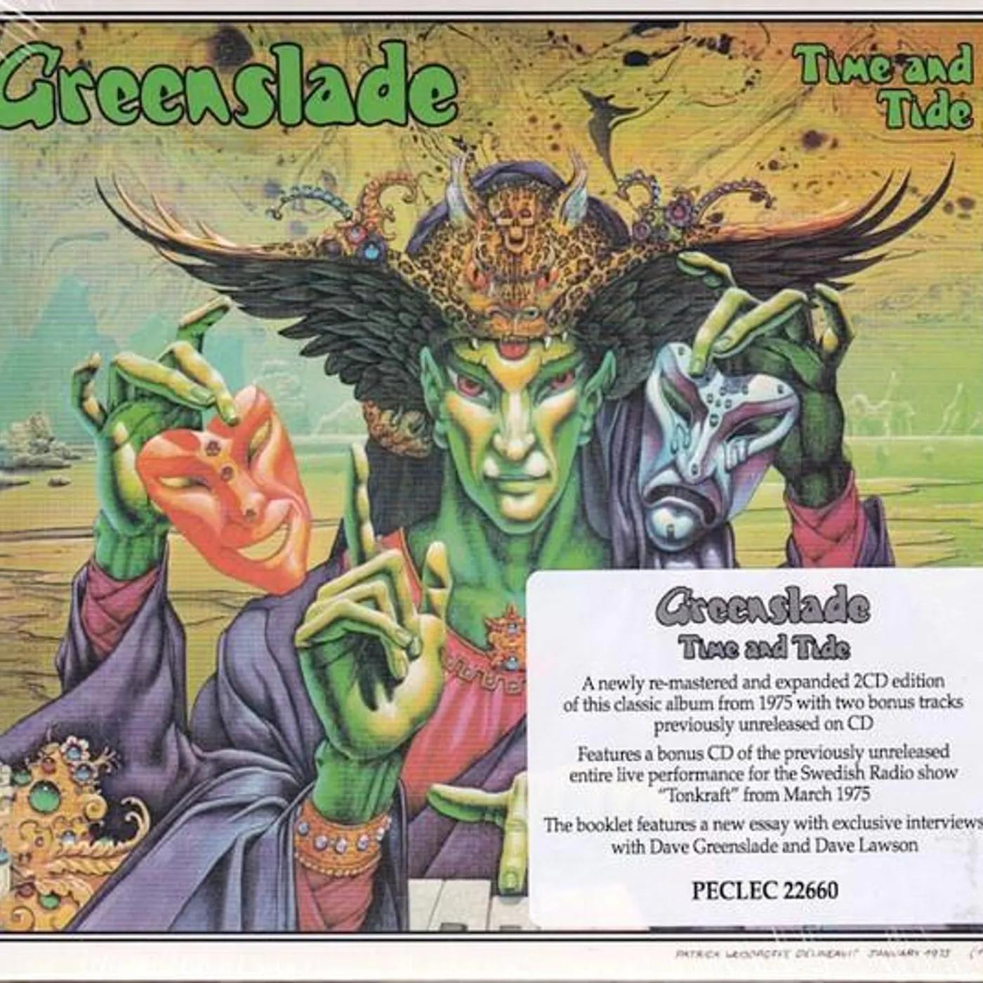 Greenslade TIME & TIDE (2CD EDITION) CD